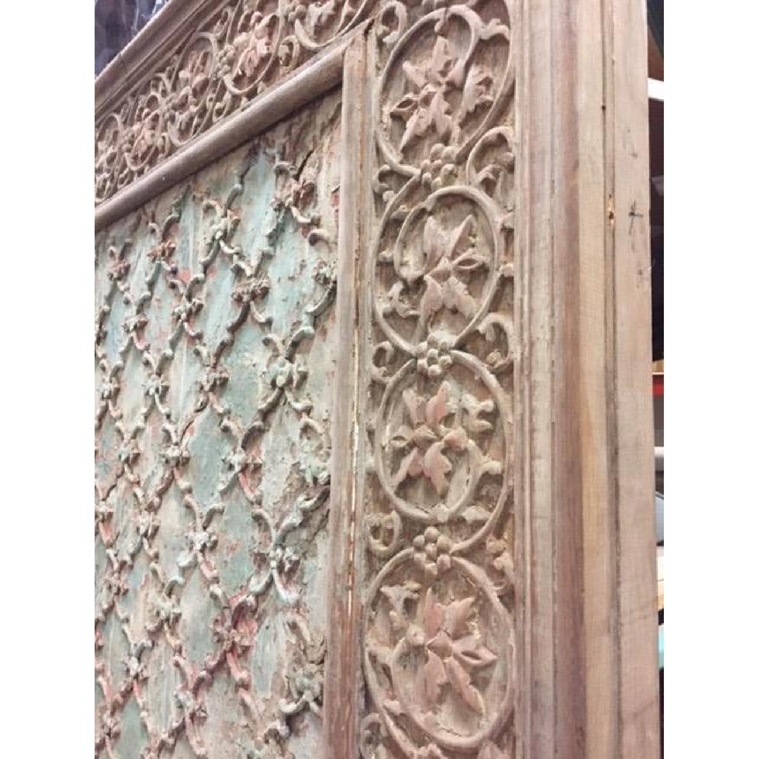 Salvaged Carved Wall Panel - image-3