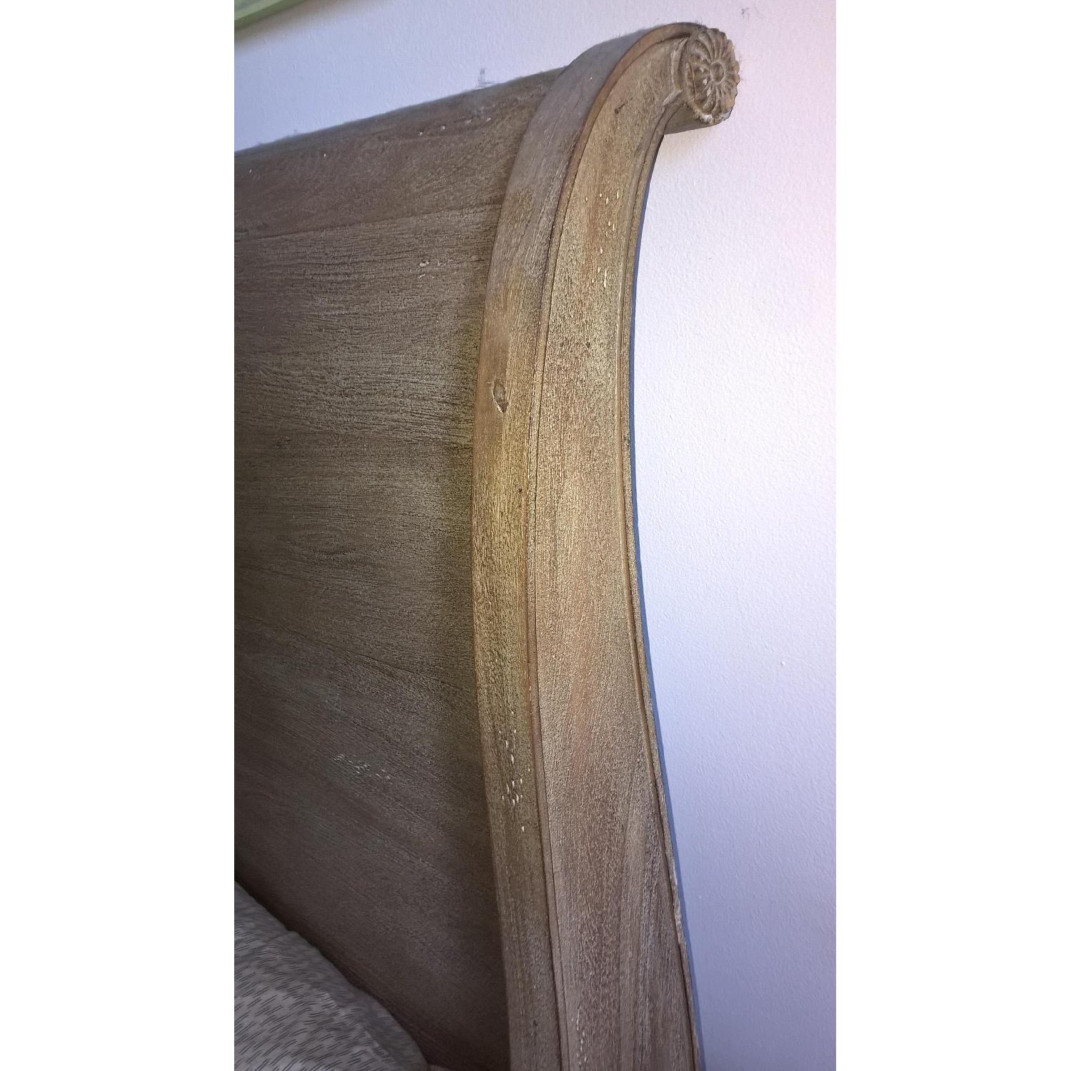 Restoration Hardware Empire Rosette Queen Sleigh Bed - image-2