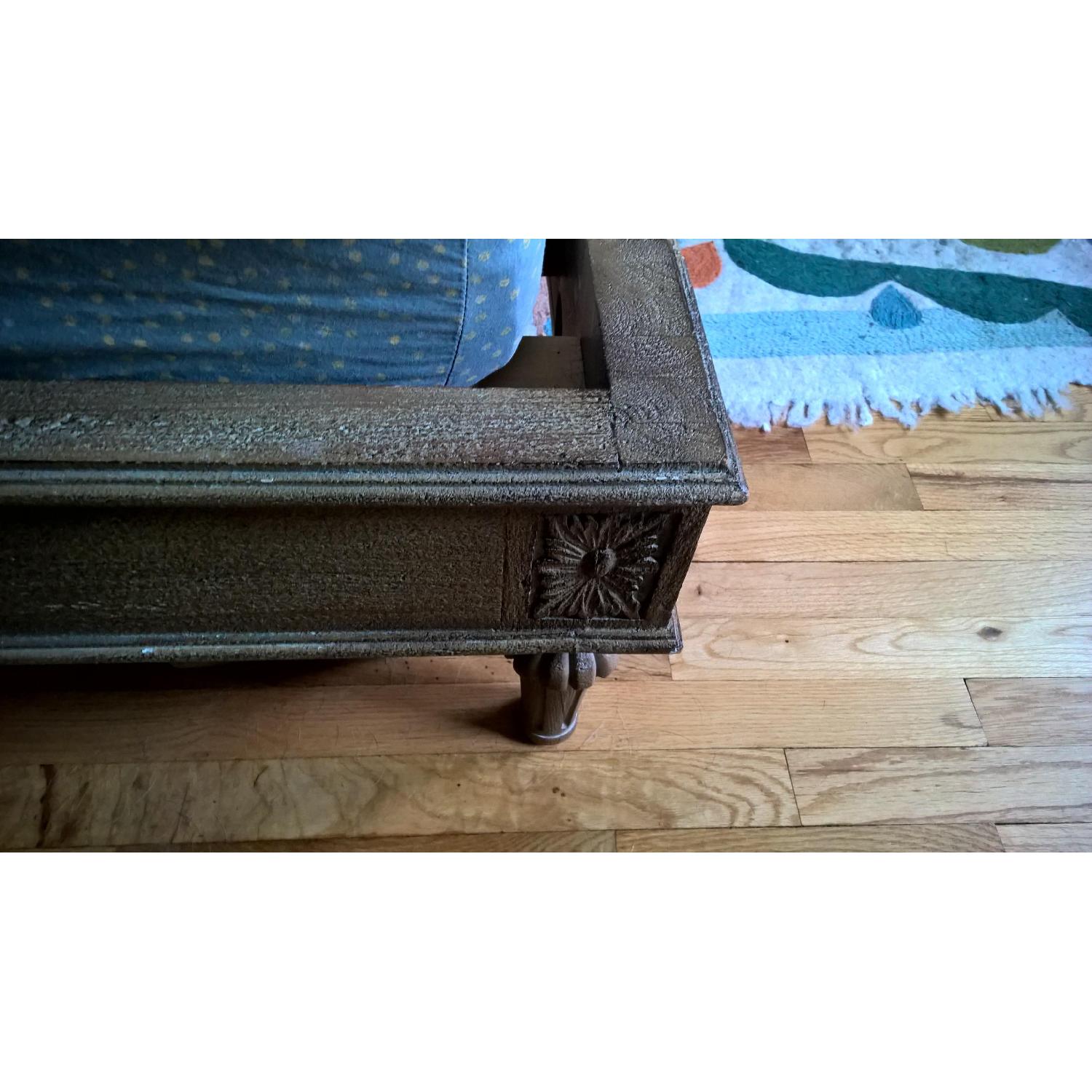 Restoration Hardware Empire Rosette Queen Sleigh Bed - image-3