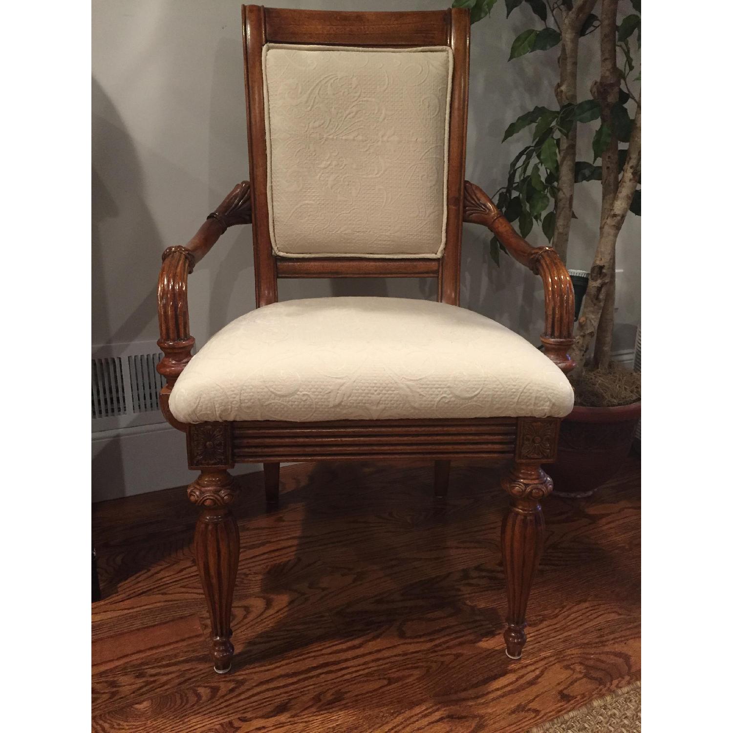Domain Extending Dining Table w/ 6 Chairs - image-9