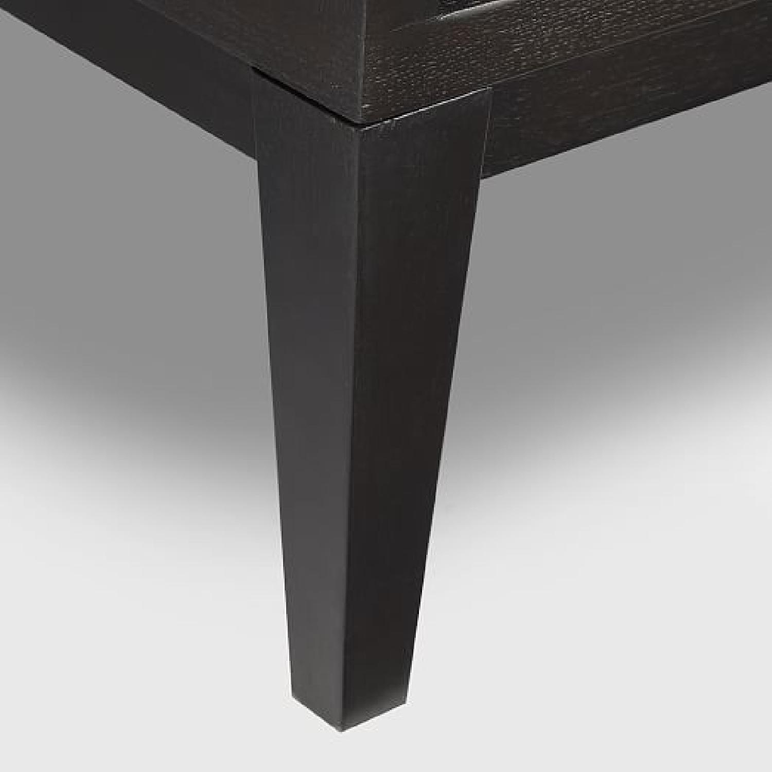 West Elm 1 Drawer & Shelf Side Table in Chocolate - image-1
