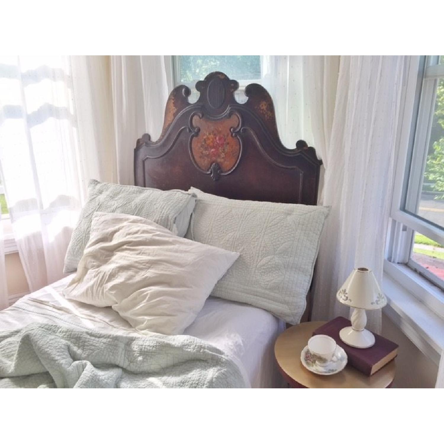 Vintage Handmade Headboard \u0026 Footboard - AptDeco, image size:1500x1500