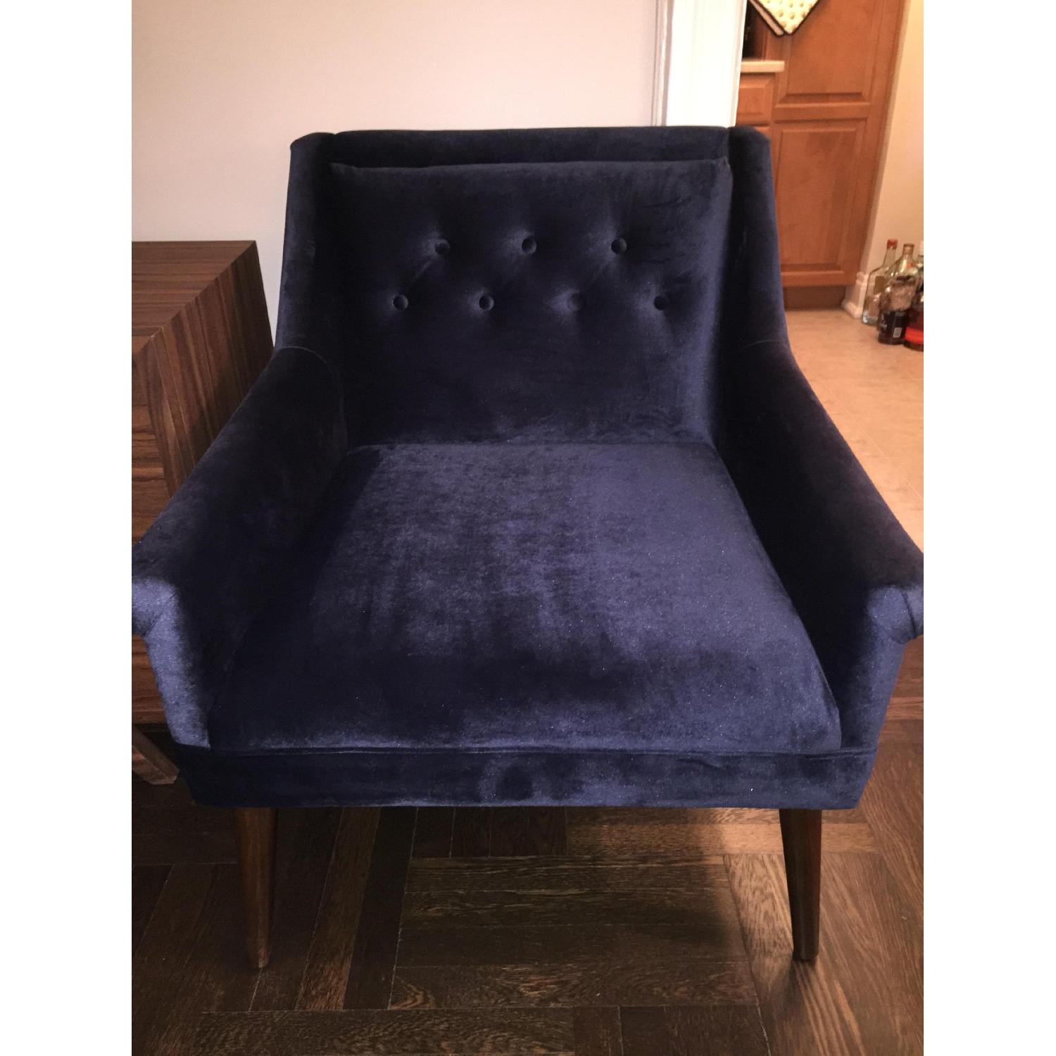 One Kings Lane Bella Navy Chairs - image-2