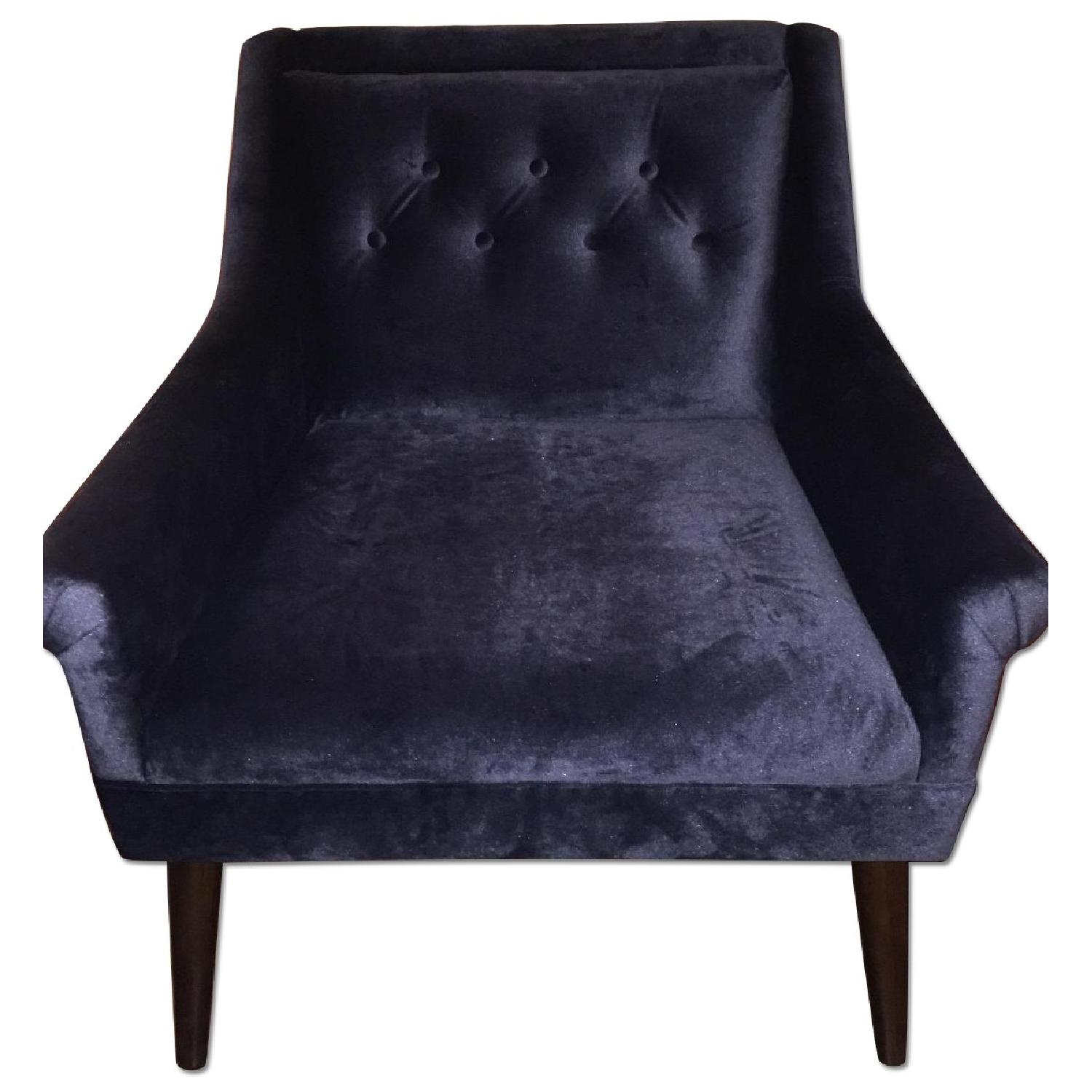 One Kings Lane Bella Navy Chairs - image-0