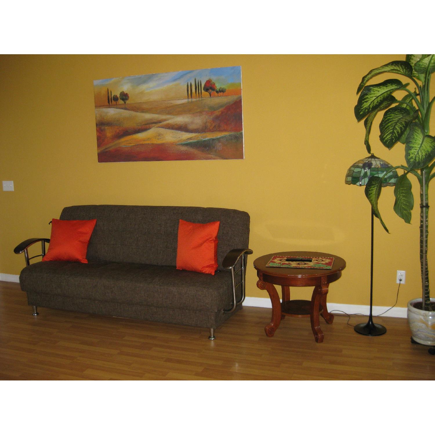 Bellona Italian Sleeper Sofa w/ Storage - image-1