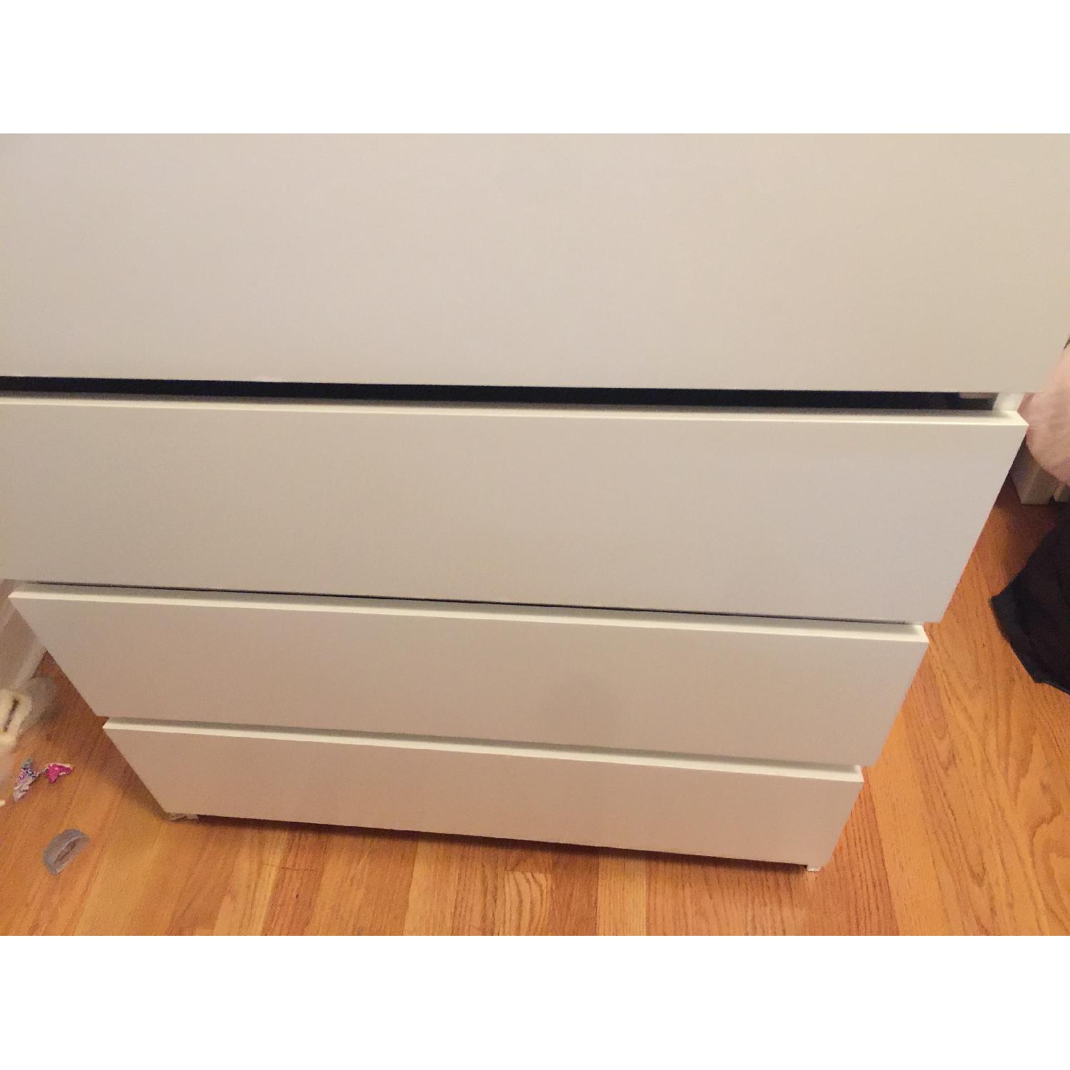 Tall IKEA malm dresser - image-4