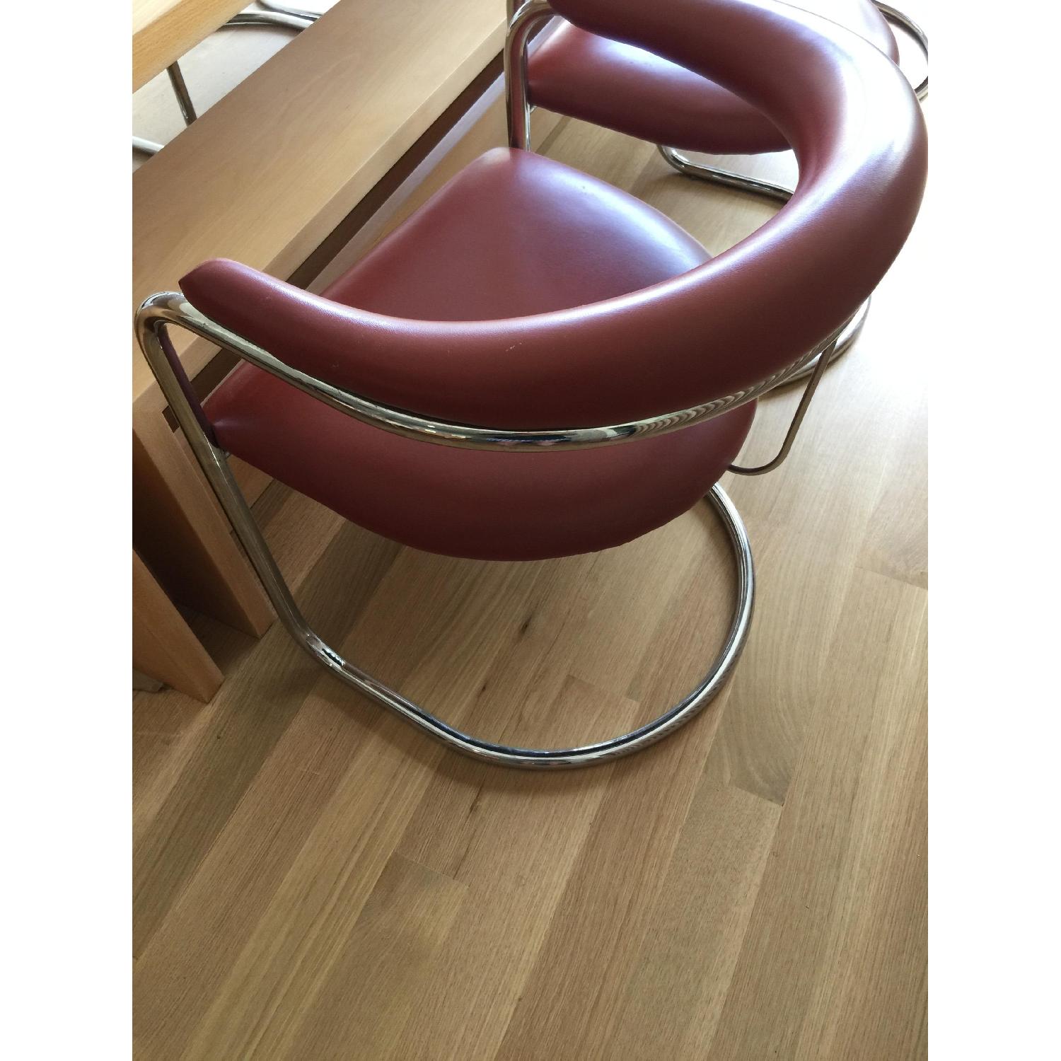 Thonet Anton Lorenz Chrome Dining Chairs - image-2