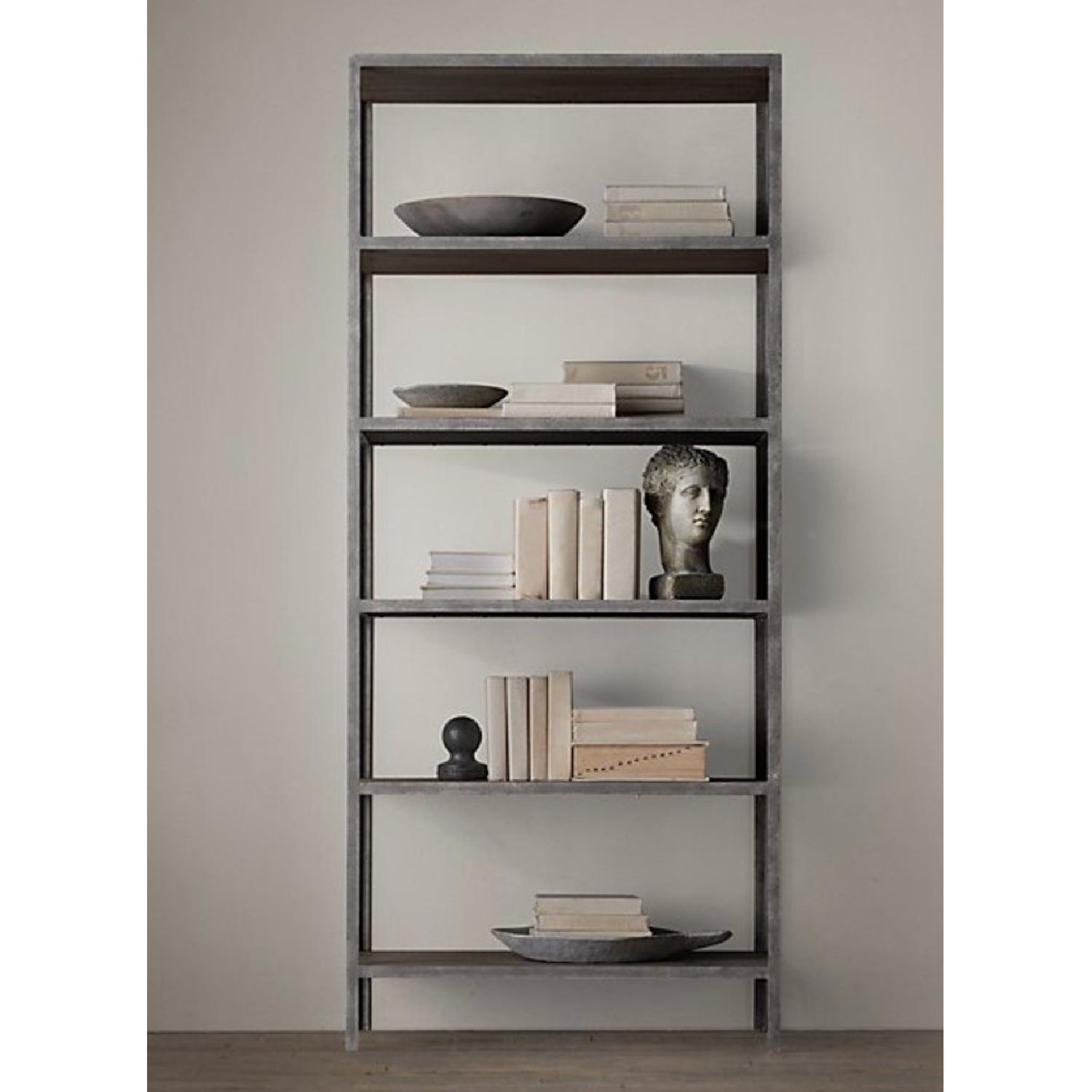 Restoration Hardware Vintage Industrial Single Shelving - image-0
