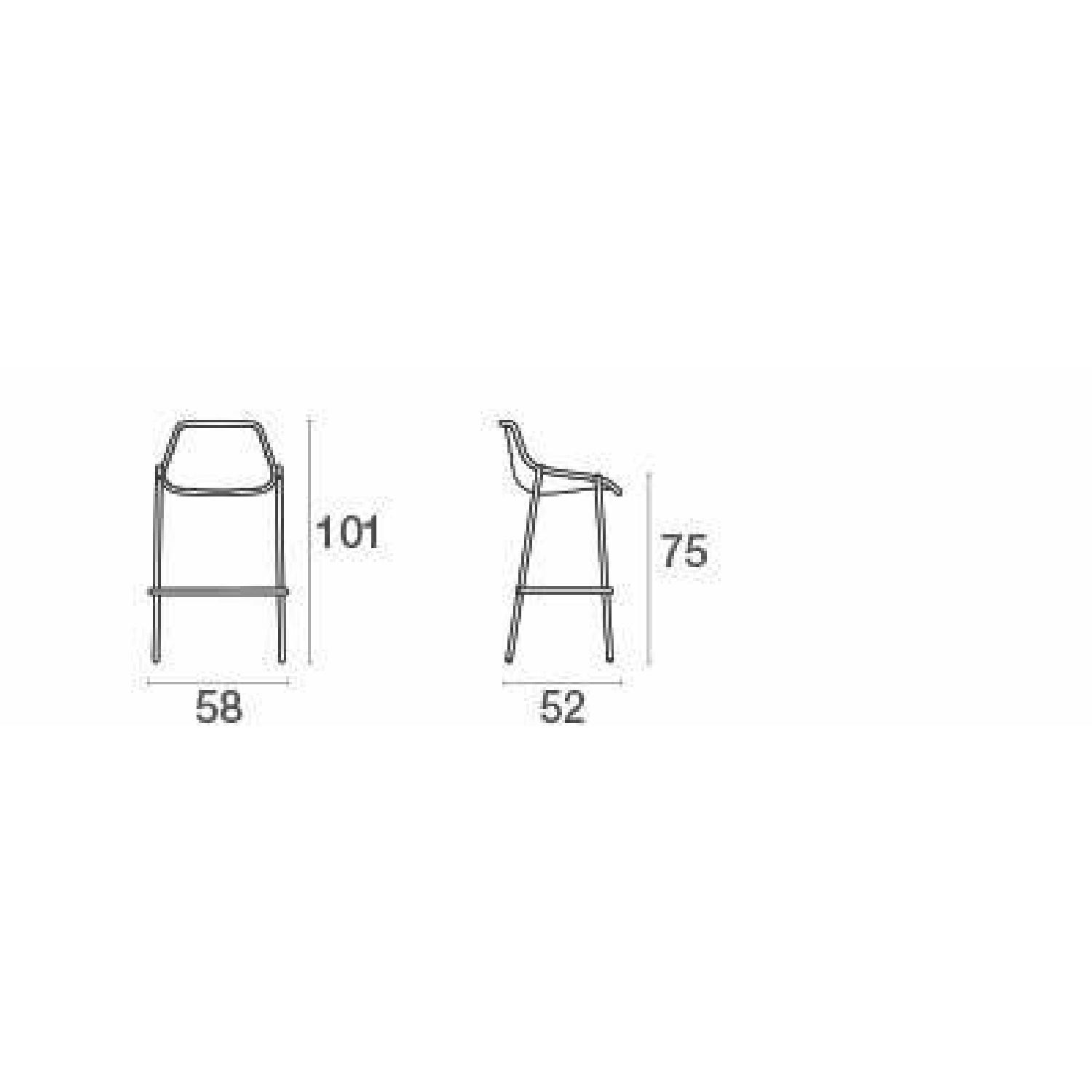 EMU Americas Round Collection Bar Stools - image-3