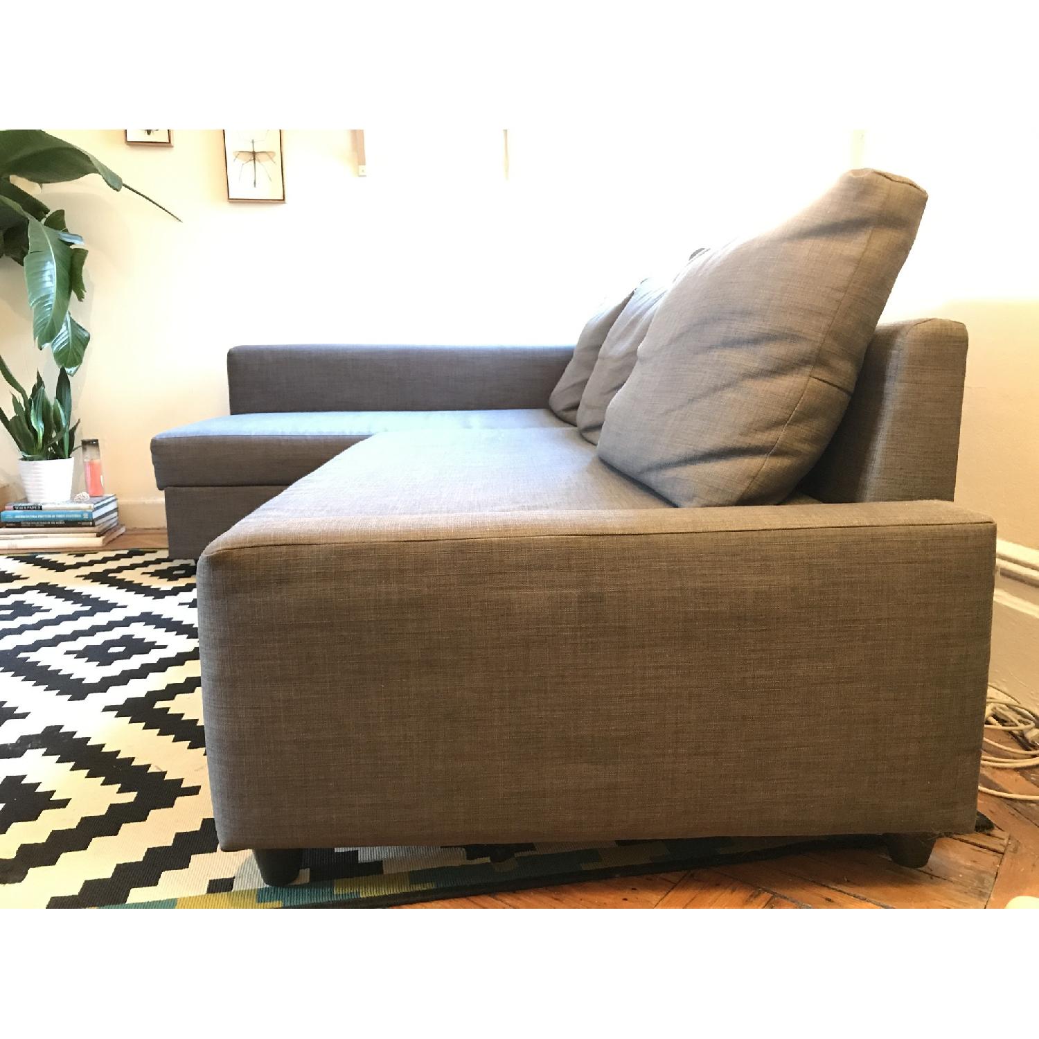 Ikea Friheten 3 Seat Sleeper Sectional w/ Storage - image-2