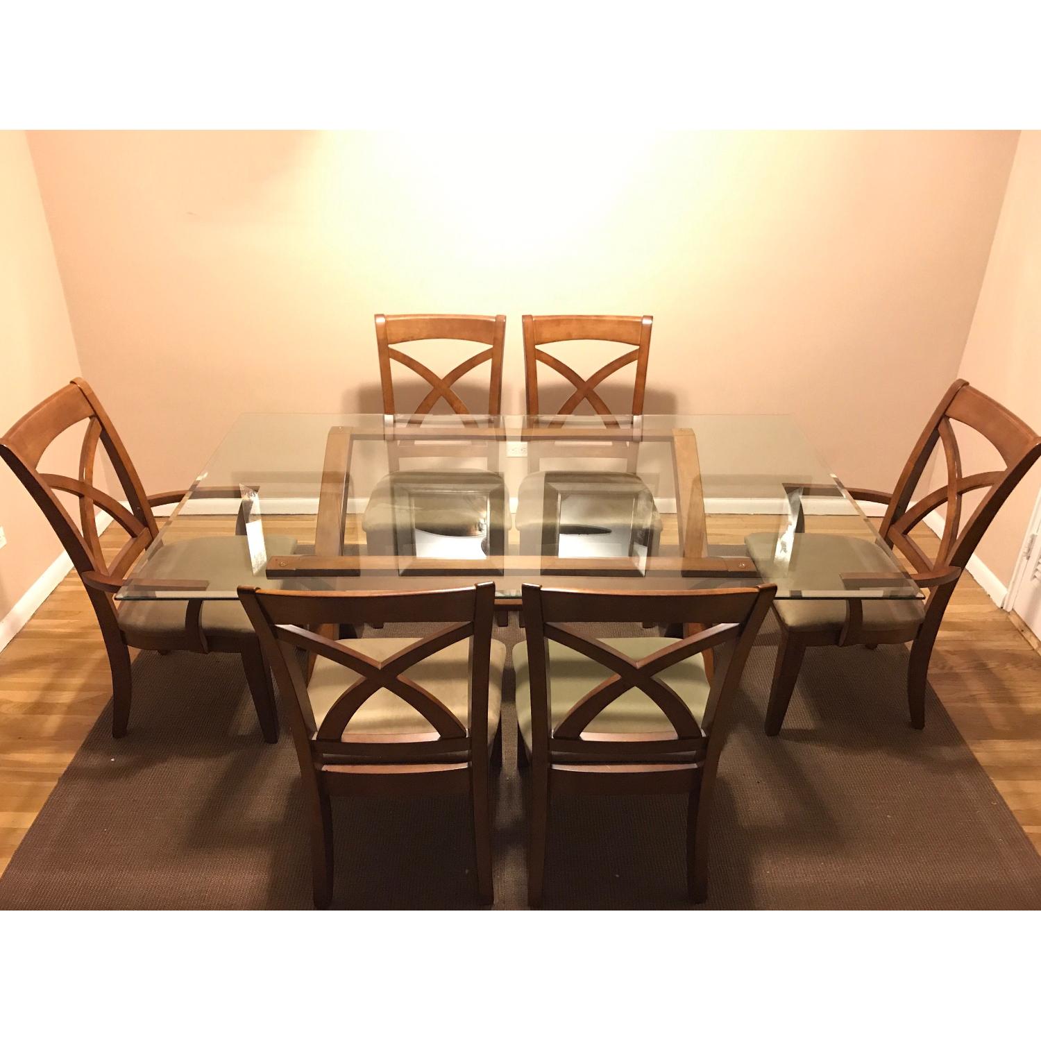 Macy's 7 Piece Dining Room Set - image-1