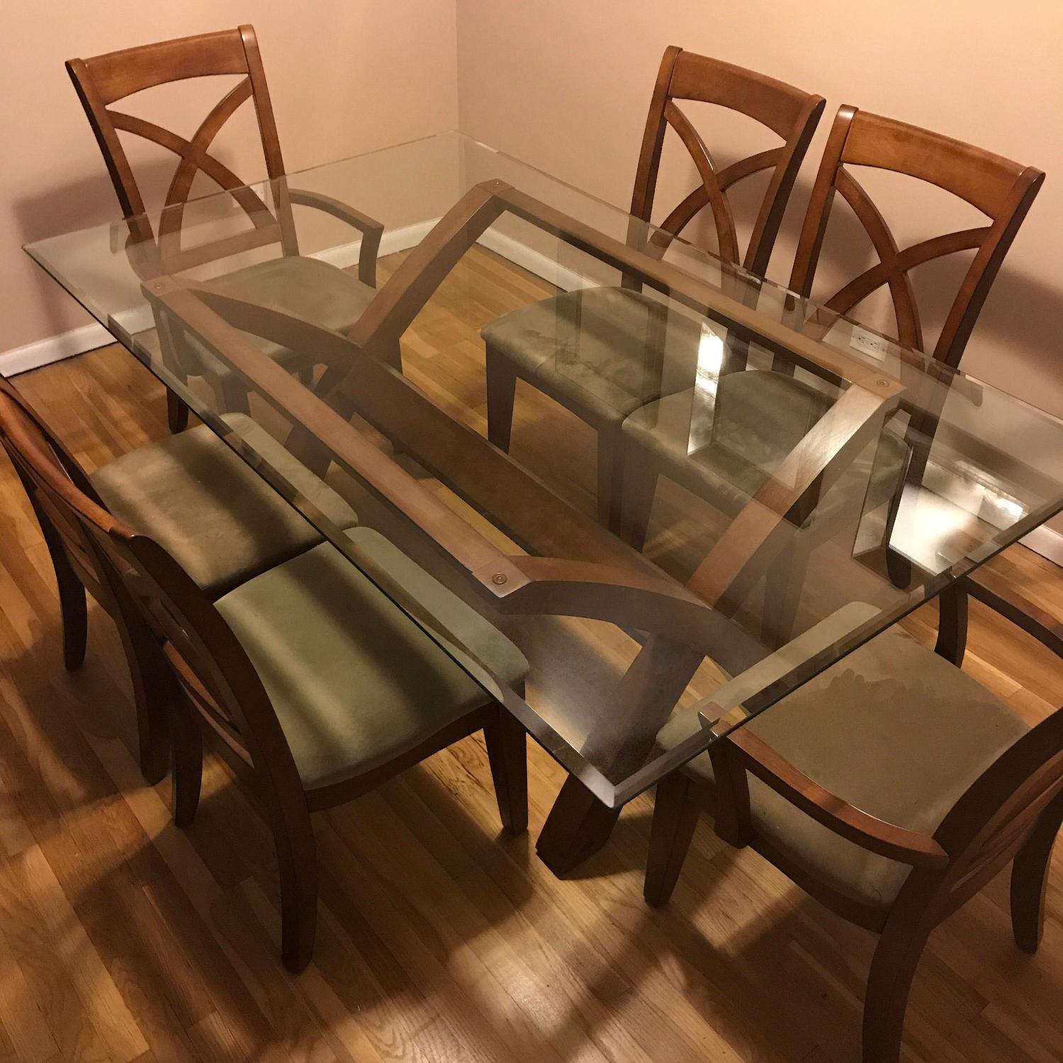 Macy's 7 Piece Dining Room Set - image-2