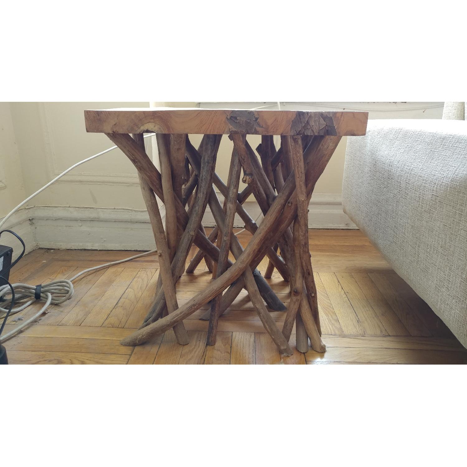 Joss & Main Liberte Teak Side Table - image-5