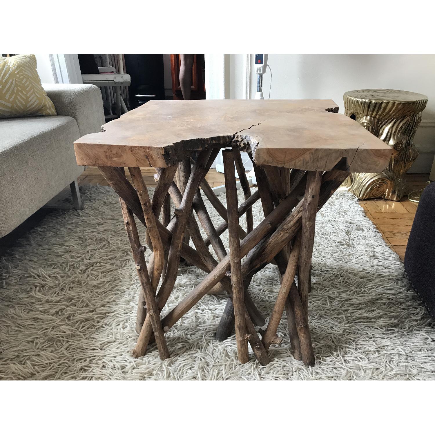 Joss & Main Liberte Teak Side Table - image-6