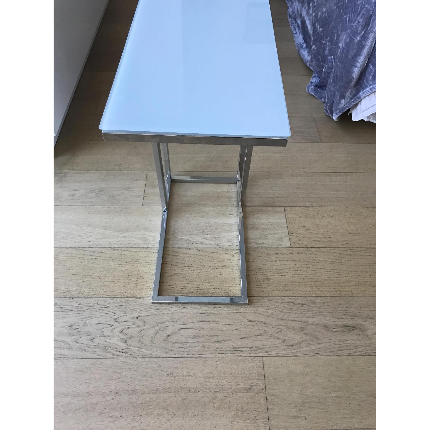 Contemporary Glass Side Table - image-1