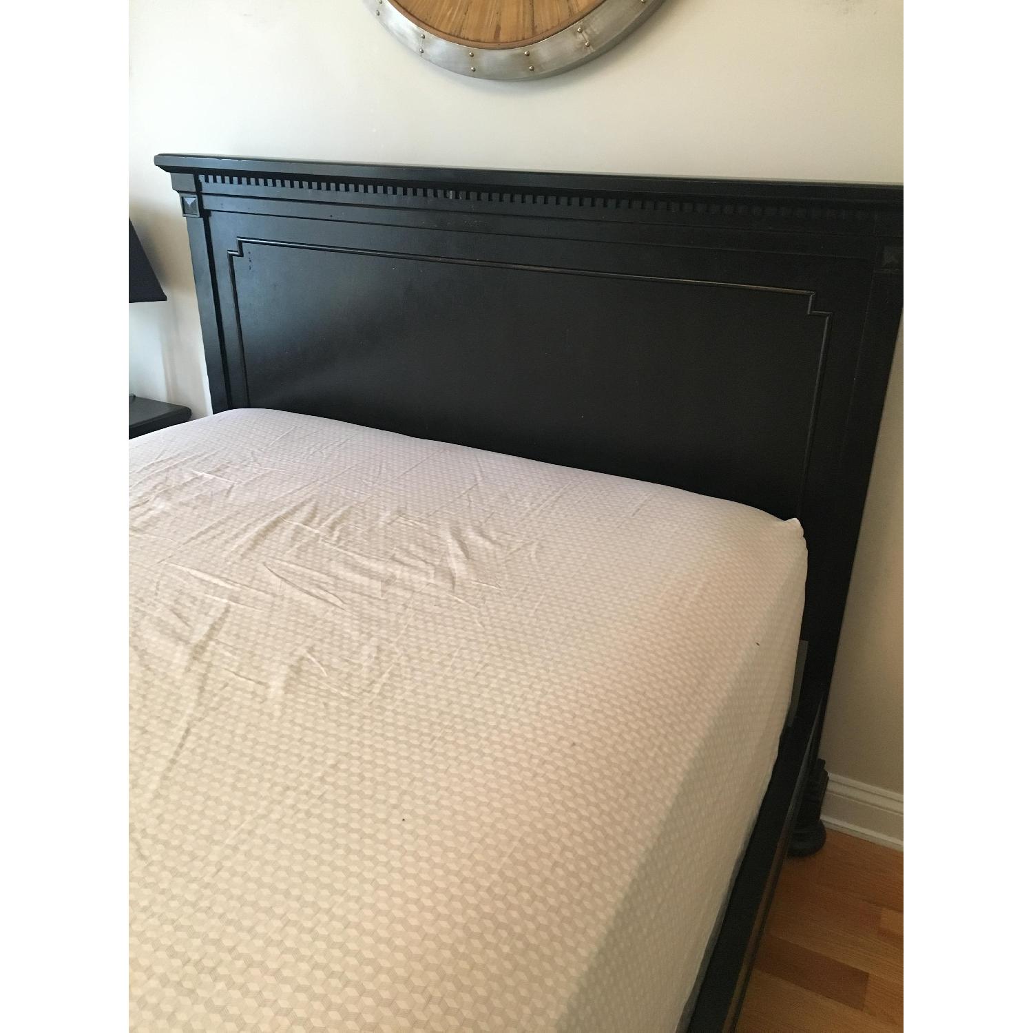 Restoration Hardware Antique Black 3 Piece Bedroom Set - image-8