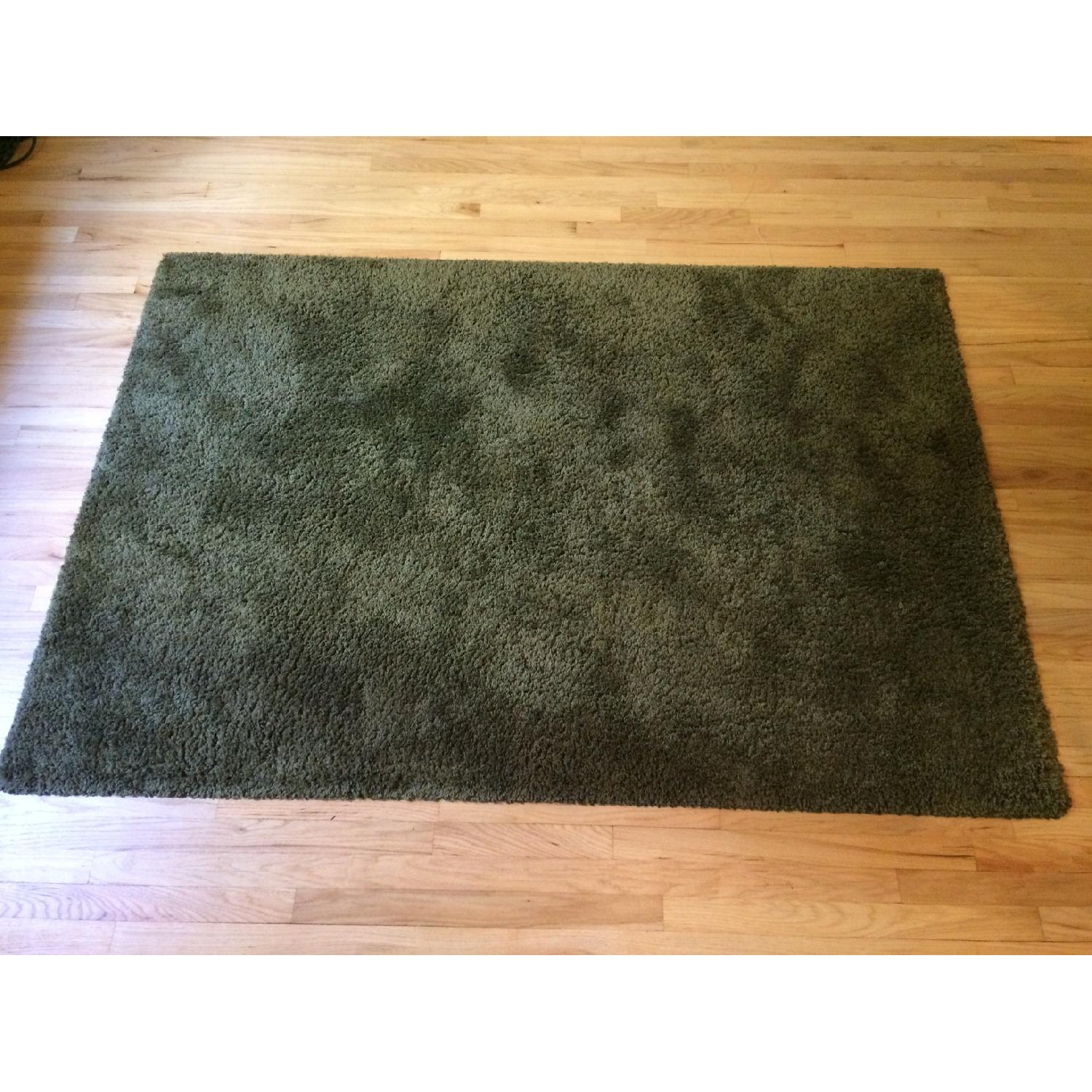 Ikea Green Rug - image-1