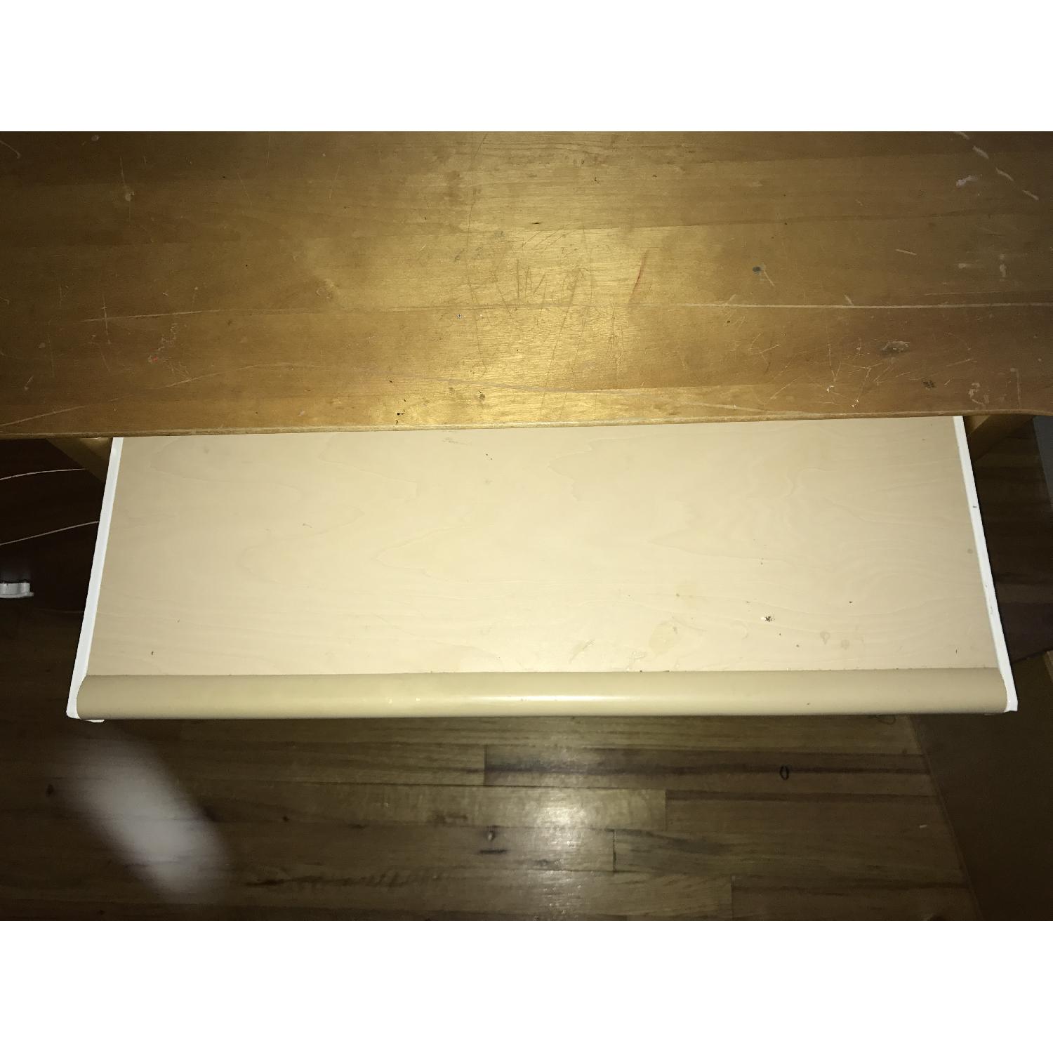 Wooden Desk w/ Built-In Shelf - image-5