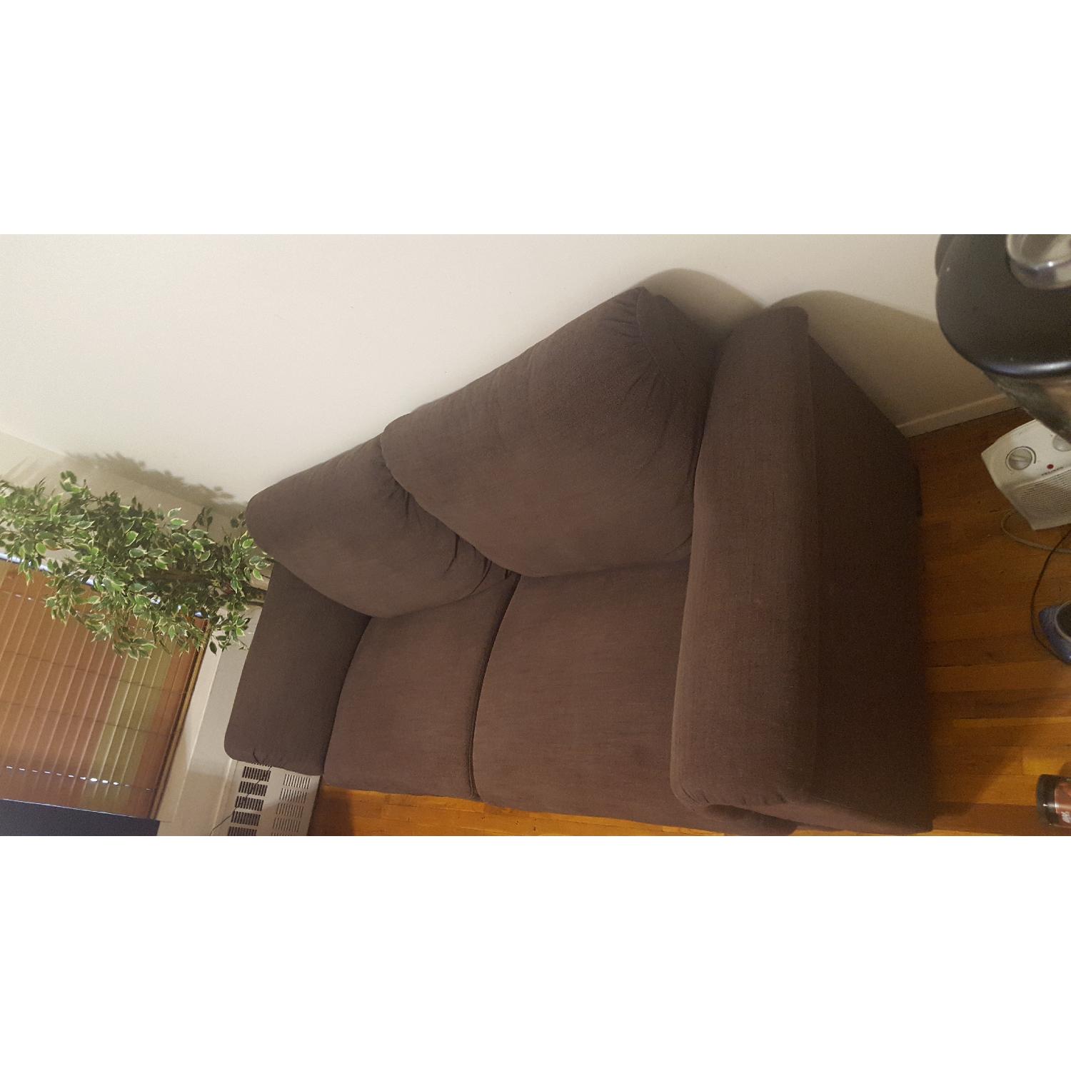 Ikea Sofa & Ottoman - image-1