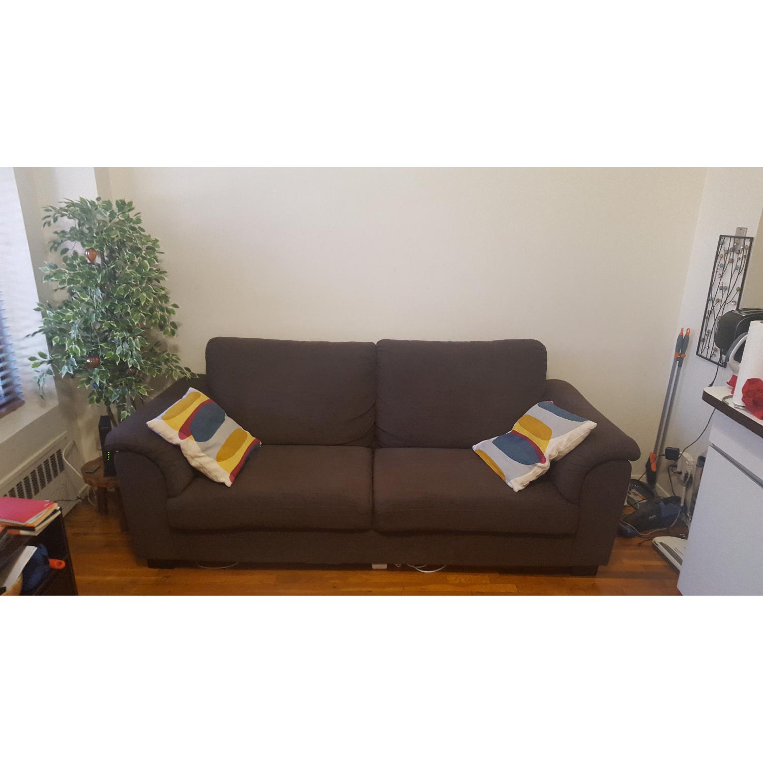 Ikea Sofa & Ottoman - image-2