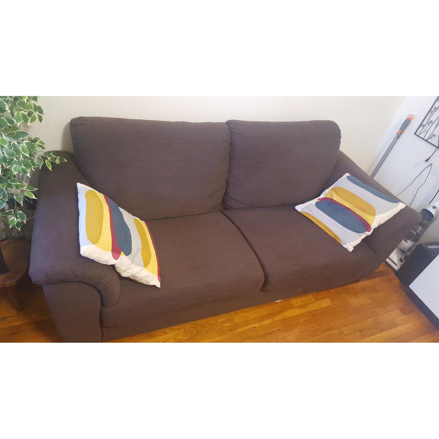 Ikea Sofa & Ottoman - image-3
