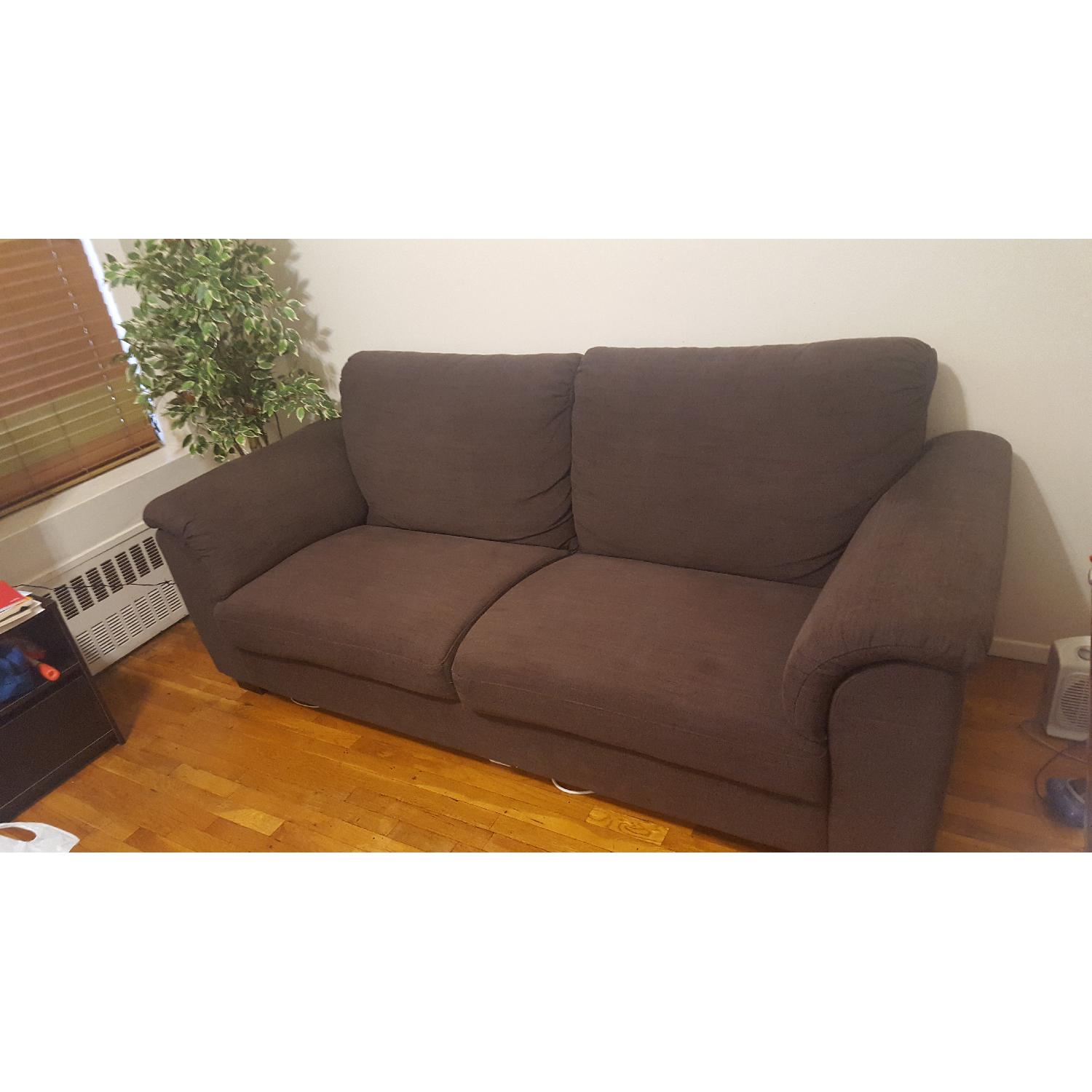 Ikea Sofa & Ottoman - image-5