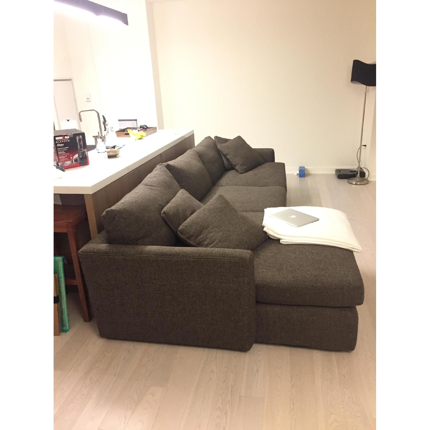 Crate & Barrel Lounge II Sectional Sofa - image-1