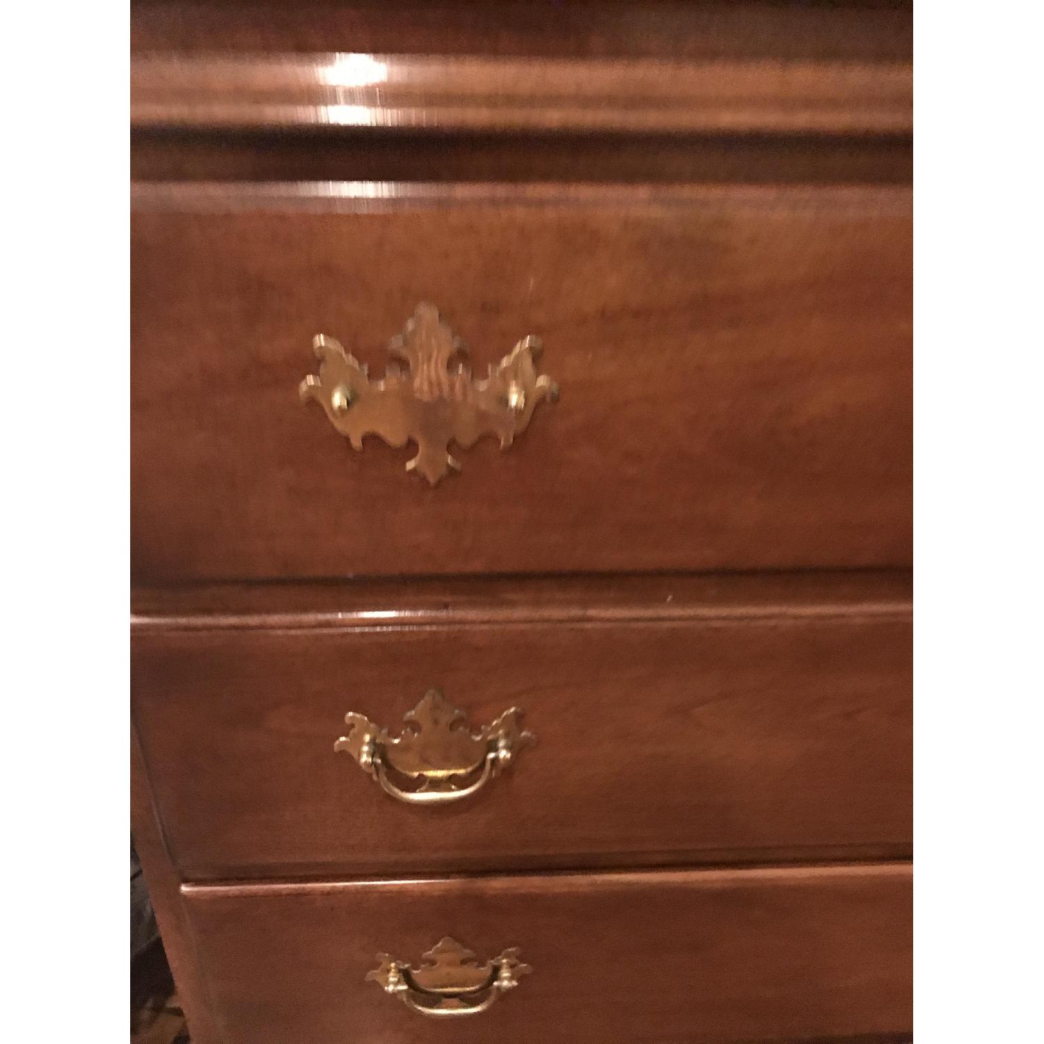 Whitney Furniture Chippendale Style Mahogany Chest on Chest - image-3