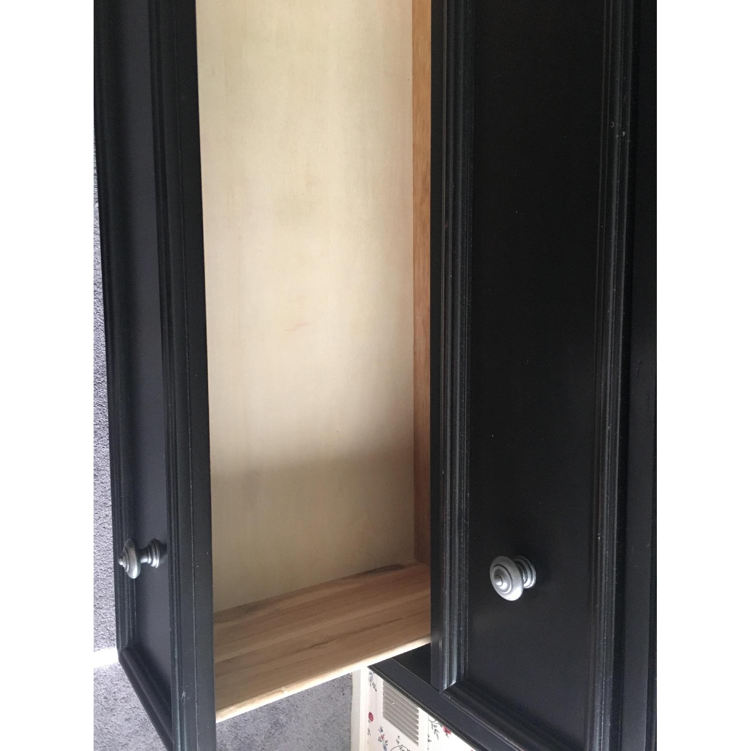 Raymour & Flanigan 7 Drawer Black Chest - image-3