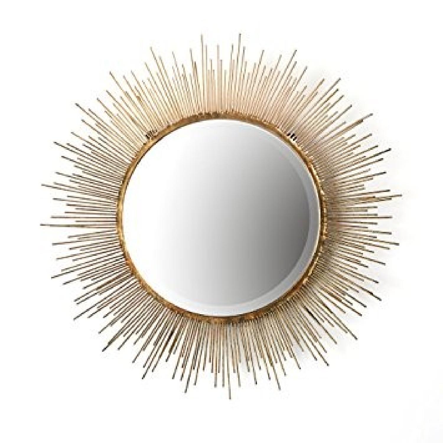 Two's Company Tozai Gold Starburst Wall Mirror - image-0
