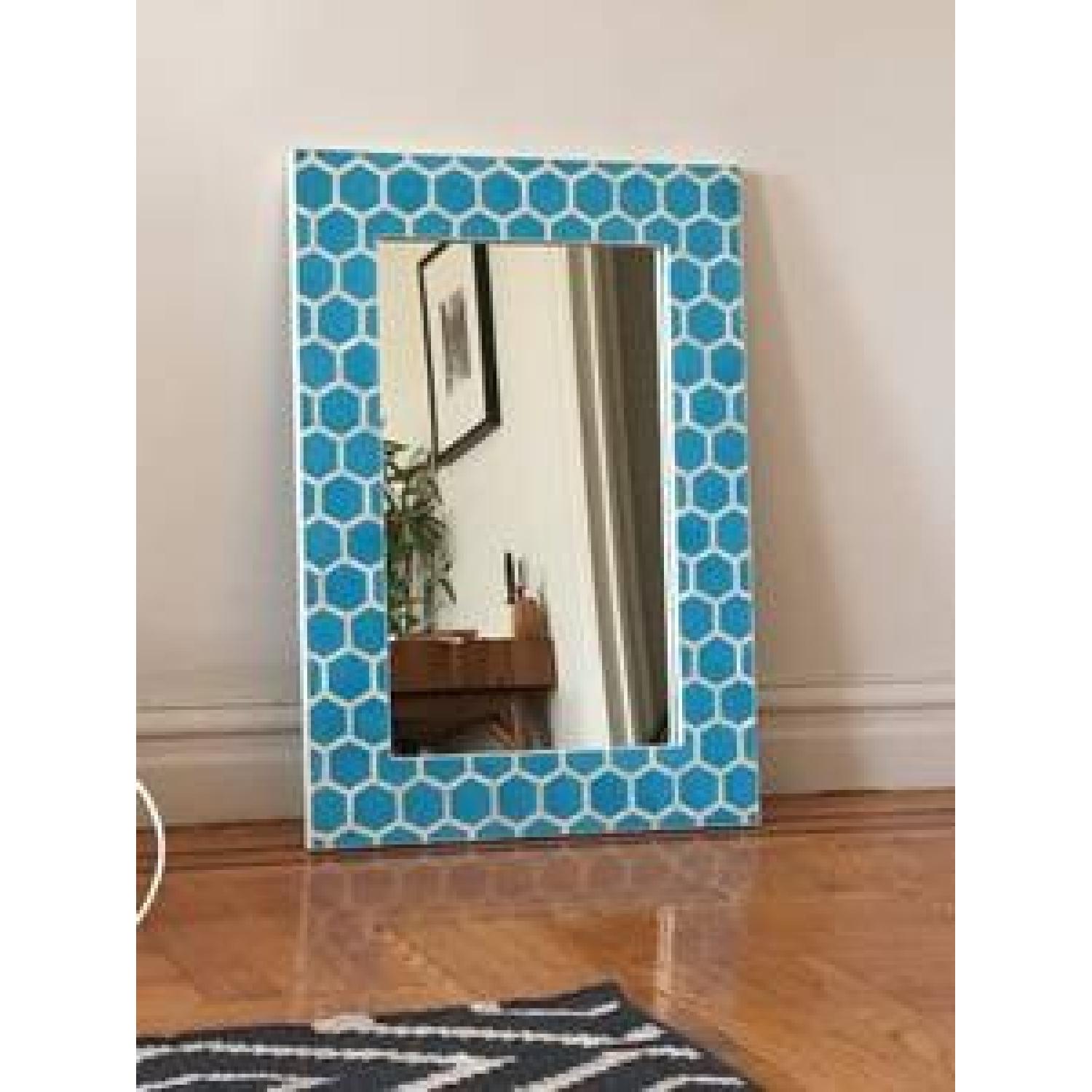 Turquoise Wall Mirror west elm bone inlaid turquoise wall mirror - aptdeco Turquoise Wall Mirror west elm bone inlaid turquoise wall mirror - aptdeco