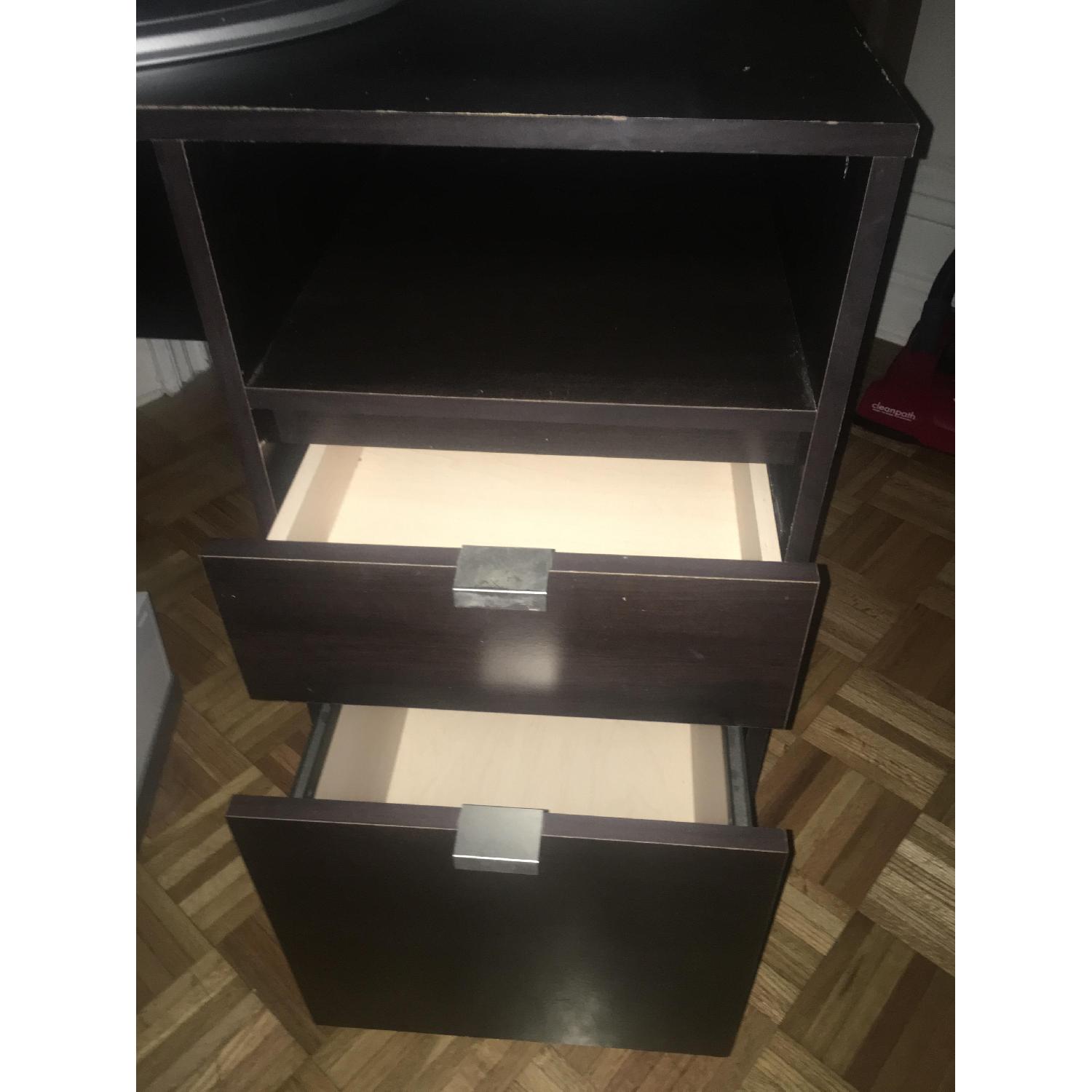Dark Wood Desk - image-3