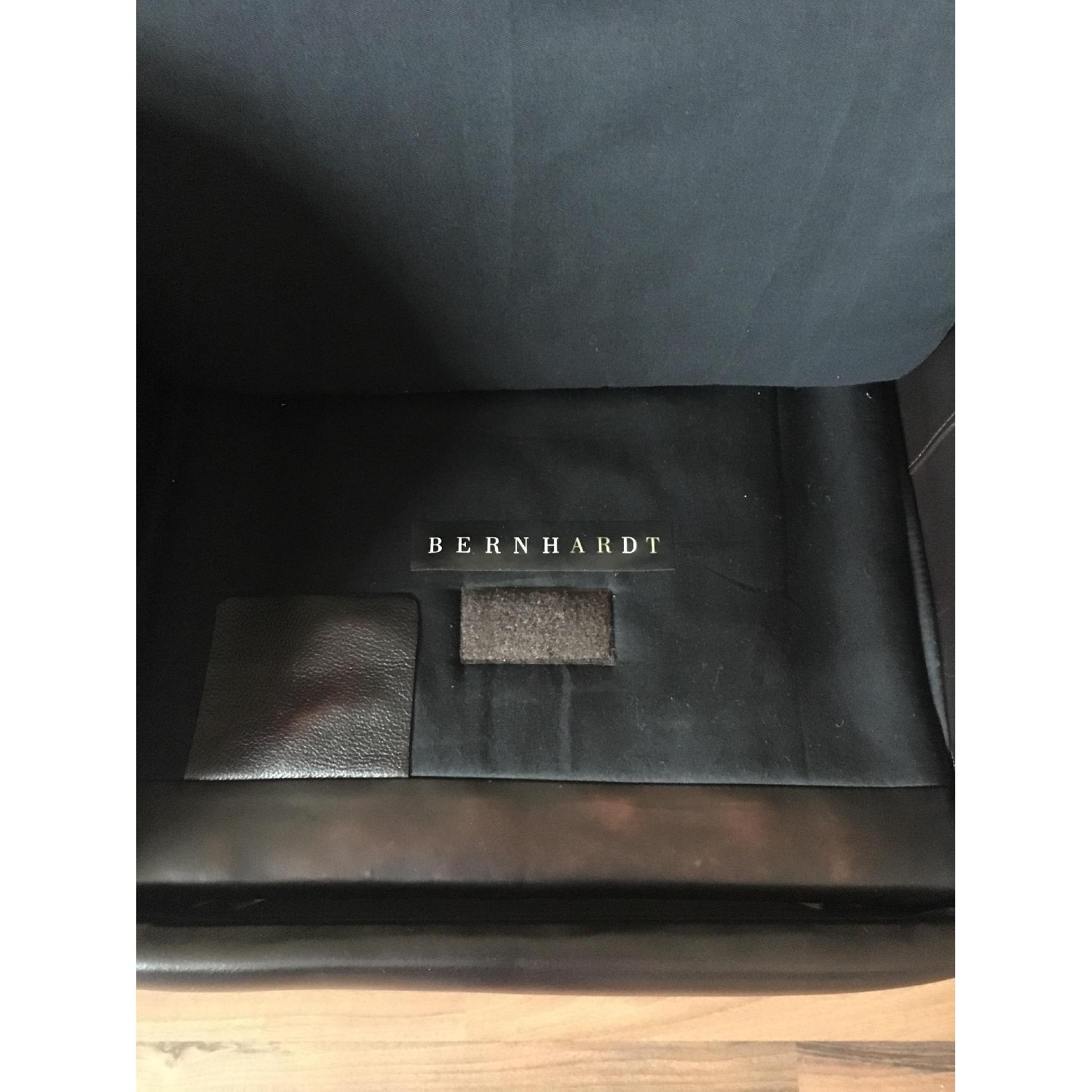 Macy's Brown Leather Recliner Chair - image-5