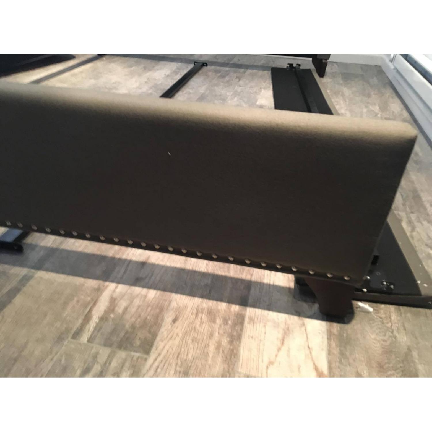 Wayfair Queen Fabric Upholstered Studded Bed Frame - image-3