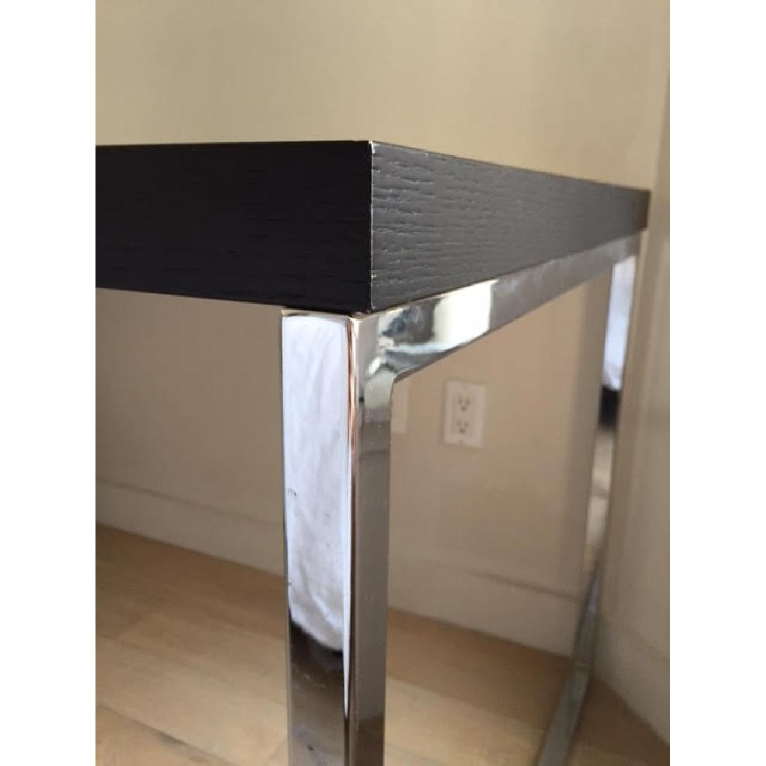 BoConcept Solid Wood & Chrome Desk - image-5