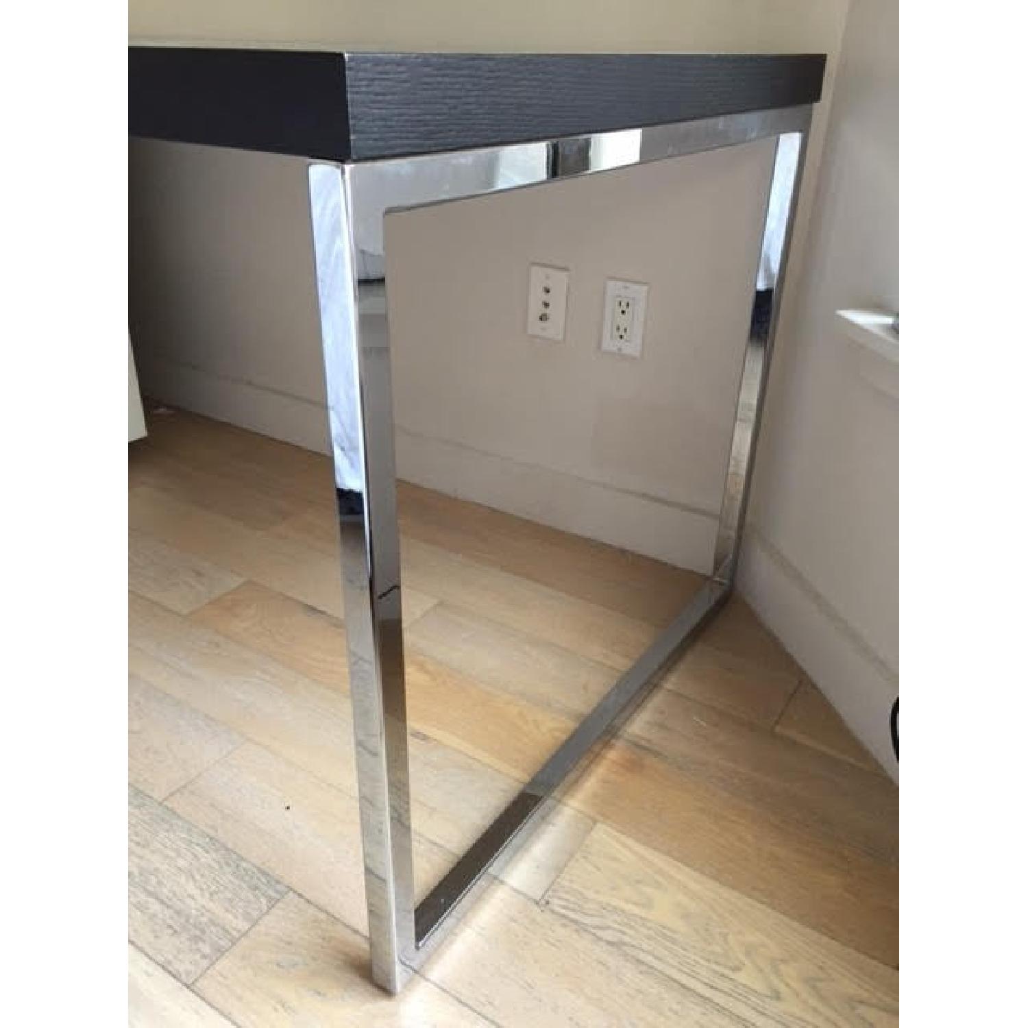 BoConcept Solid Wood & Chrome Desk - image-6
