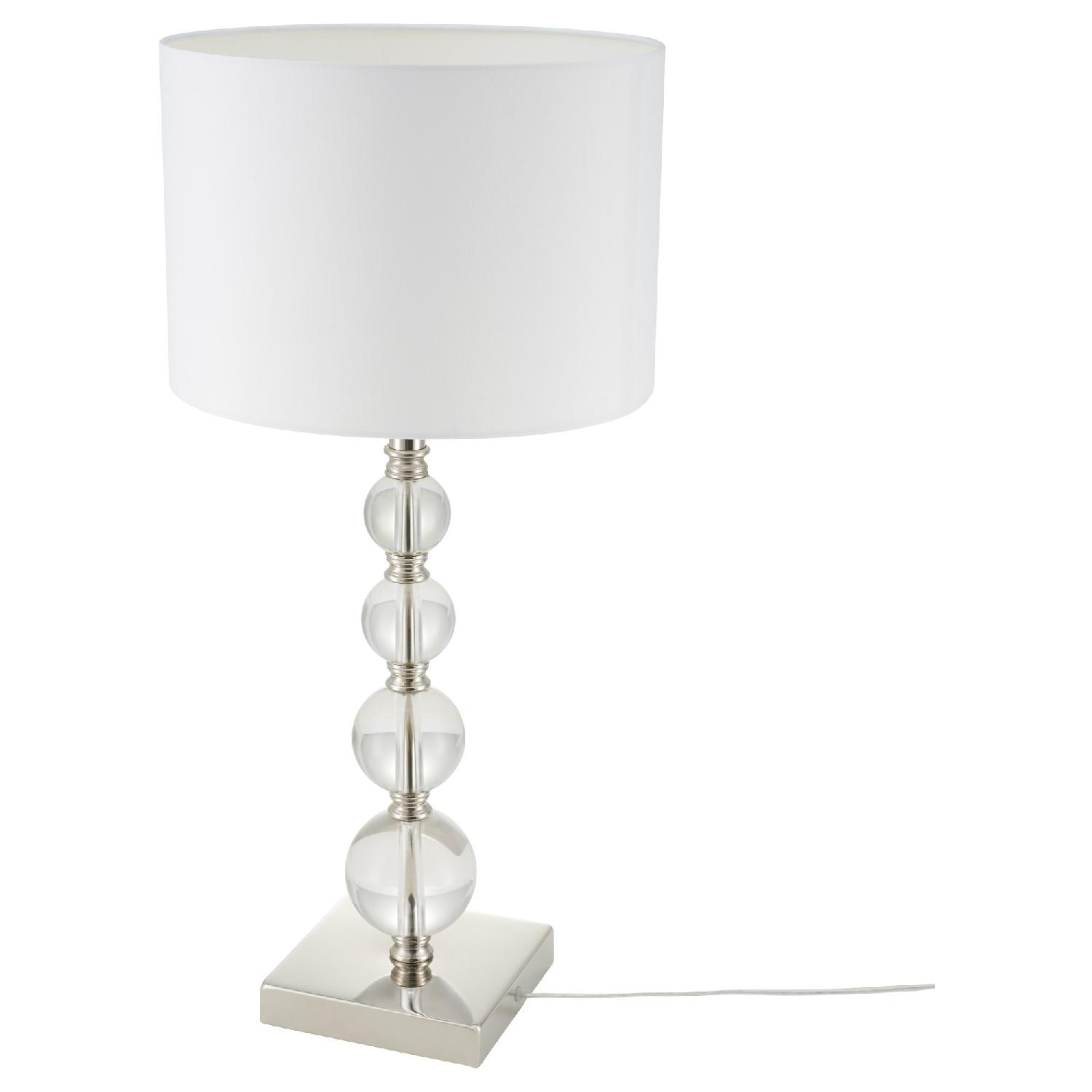 Ikea Roxmo Glass Table Lamp - image-0