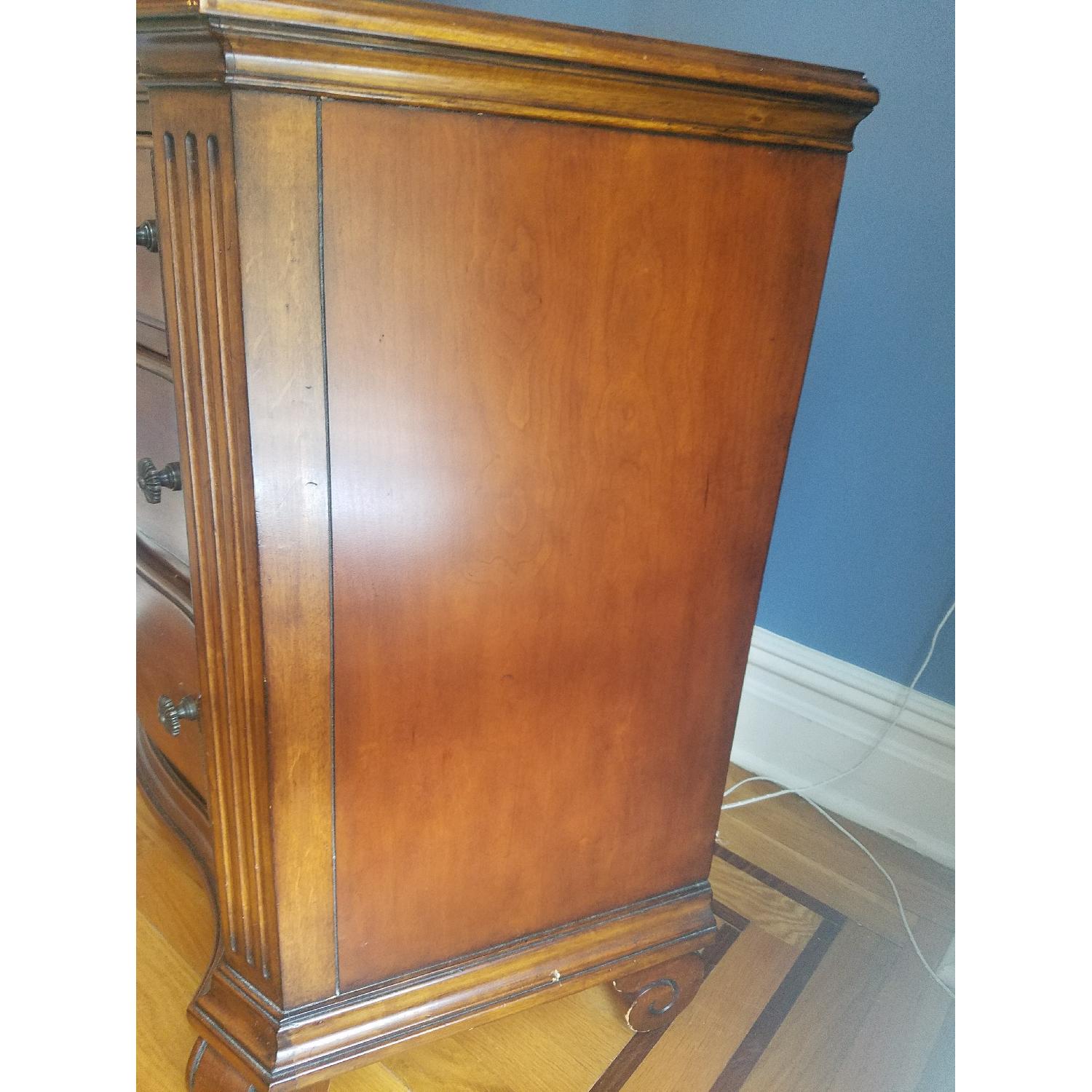 Ethan Allen Tuscany Marco Serpentine 9Drawer Dresser AptDeco