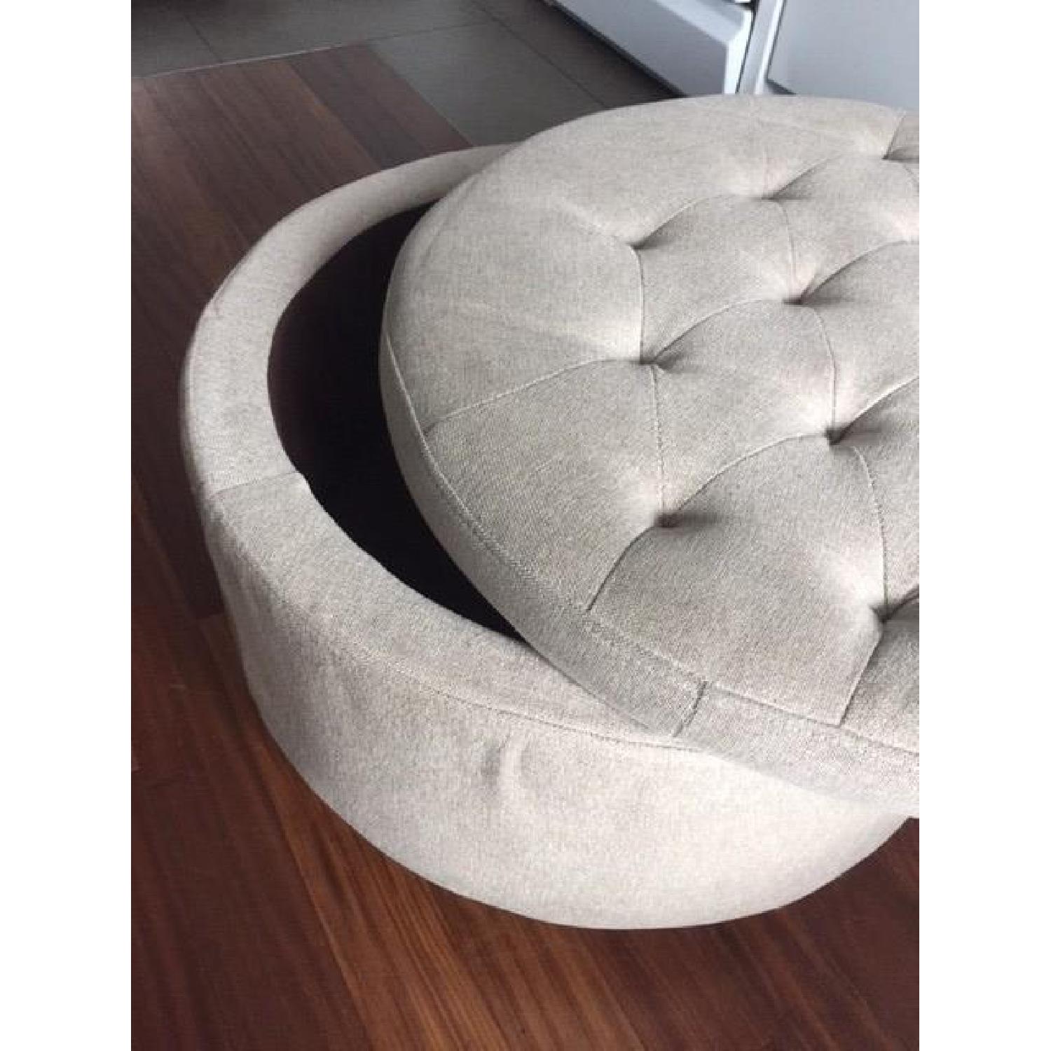 Home Decorator's Collection Travette Tufted Storage Ottoman - image-2