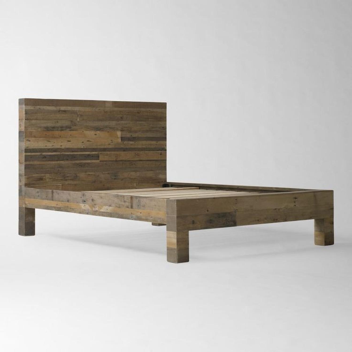 West Elm Emmerson Reclaimed Wood Bed Frame - image-4