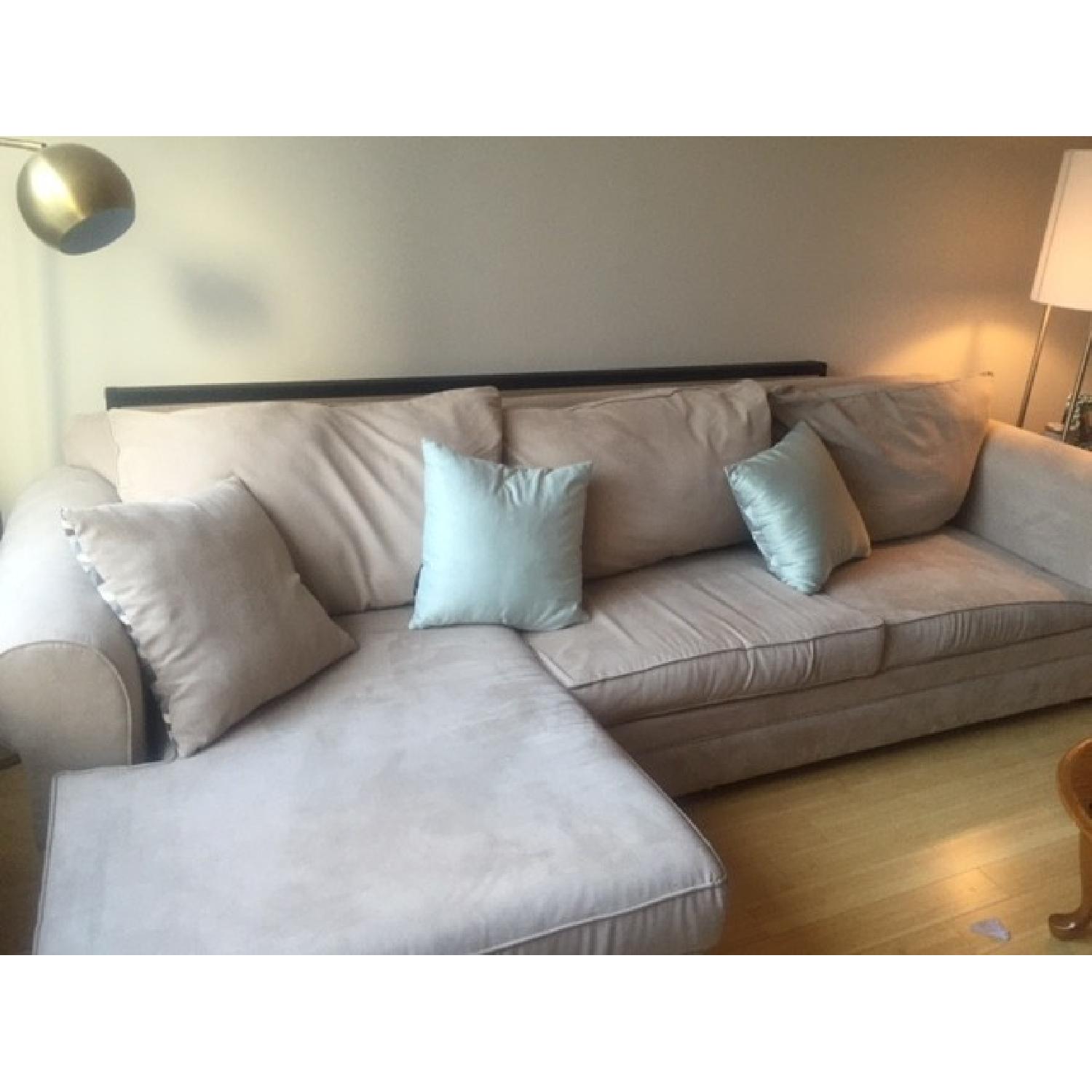 Bob's Venus Sleeper Sofa w/ Chaise - image-1