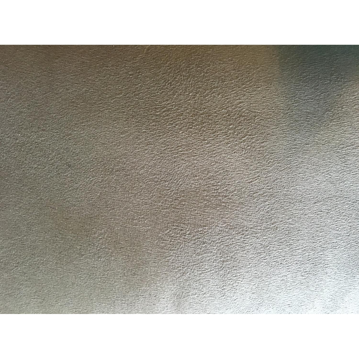 Victors Villa Furniture Grey Microfiber Sofa - image-2