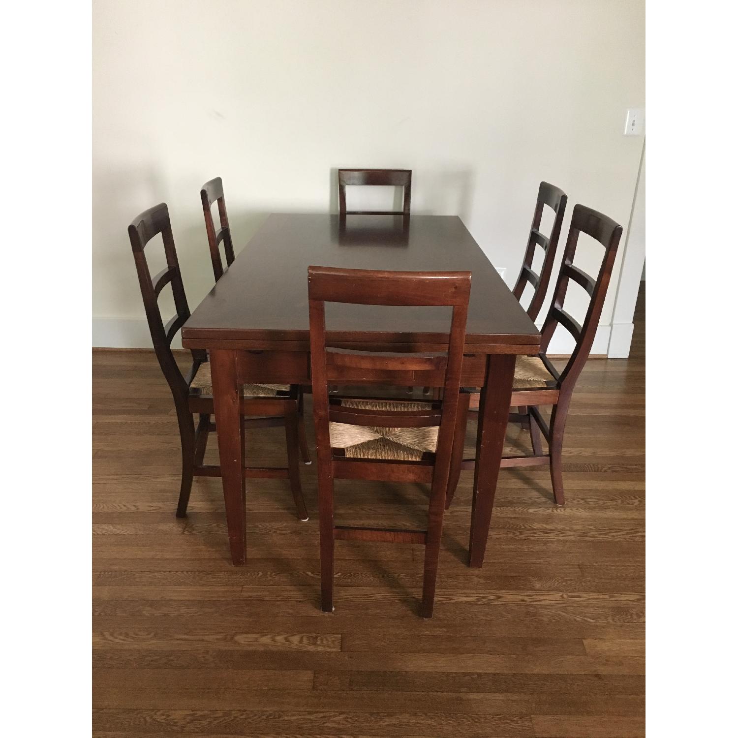 Bardiani Custom Made 9 Piece Italian Dining Set in Walnut - image-2