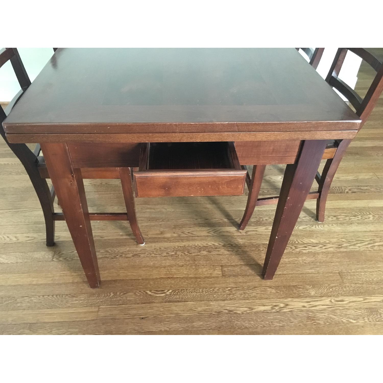 Bardiani Custom Made 9 Piece Italian Dining Set in Walnut - image-4