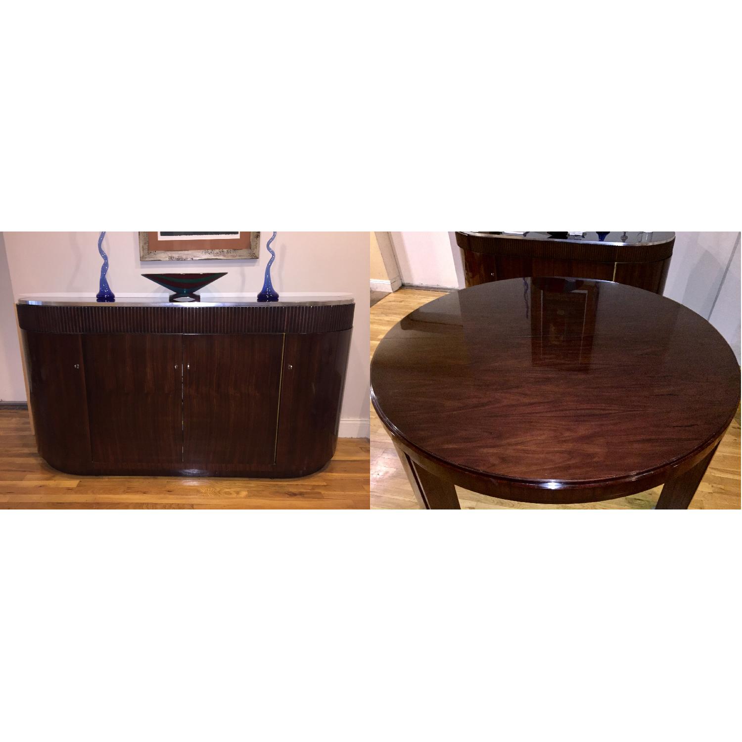 Ralph Lauren Modern Metropolis Extendable Dining Table + Sideboard - image-1