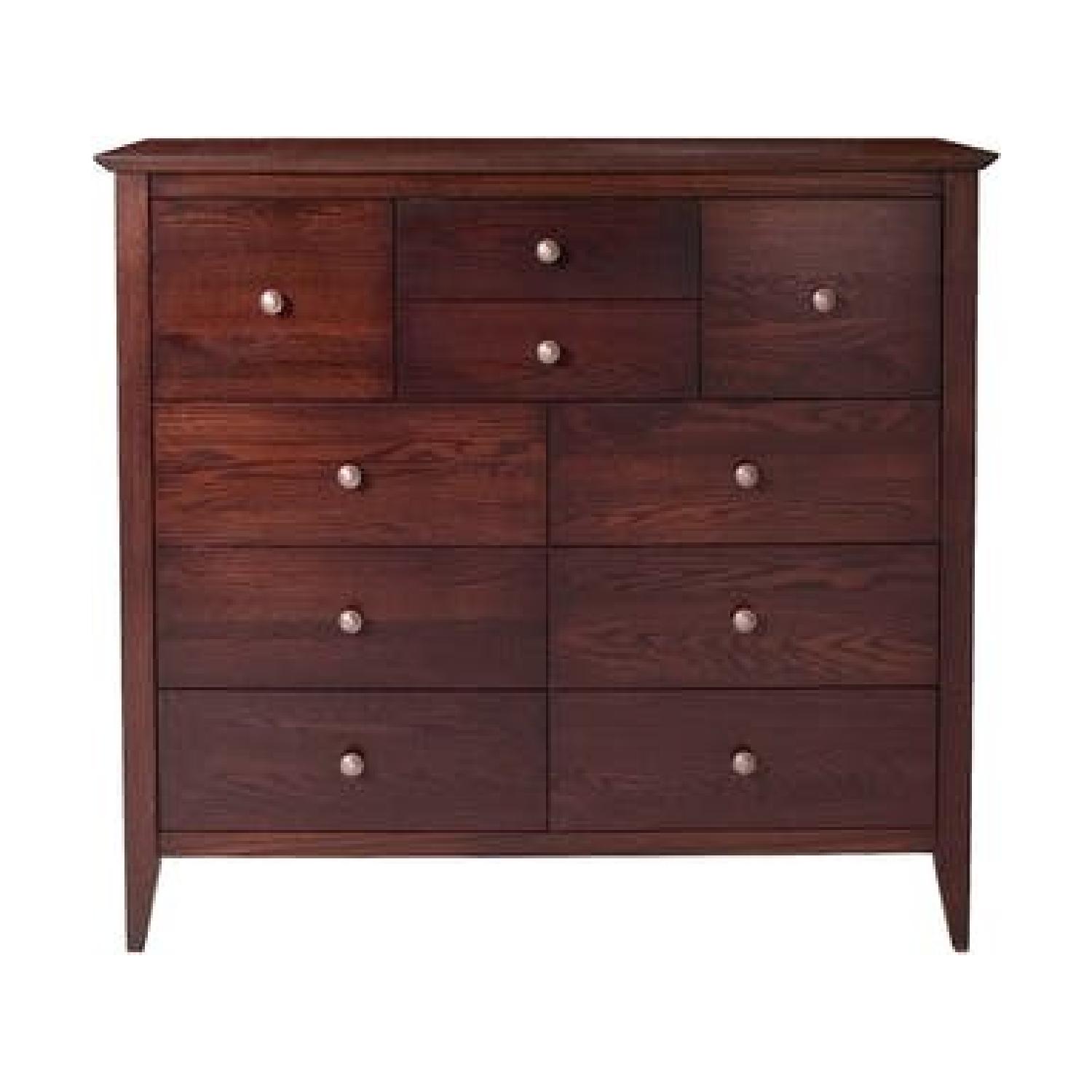 Matrix Handcrafted 5 Piece Queen Poster Platform Bedroom Set - image-9
