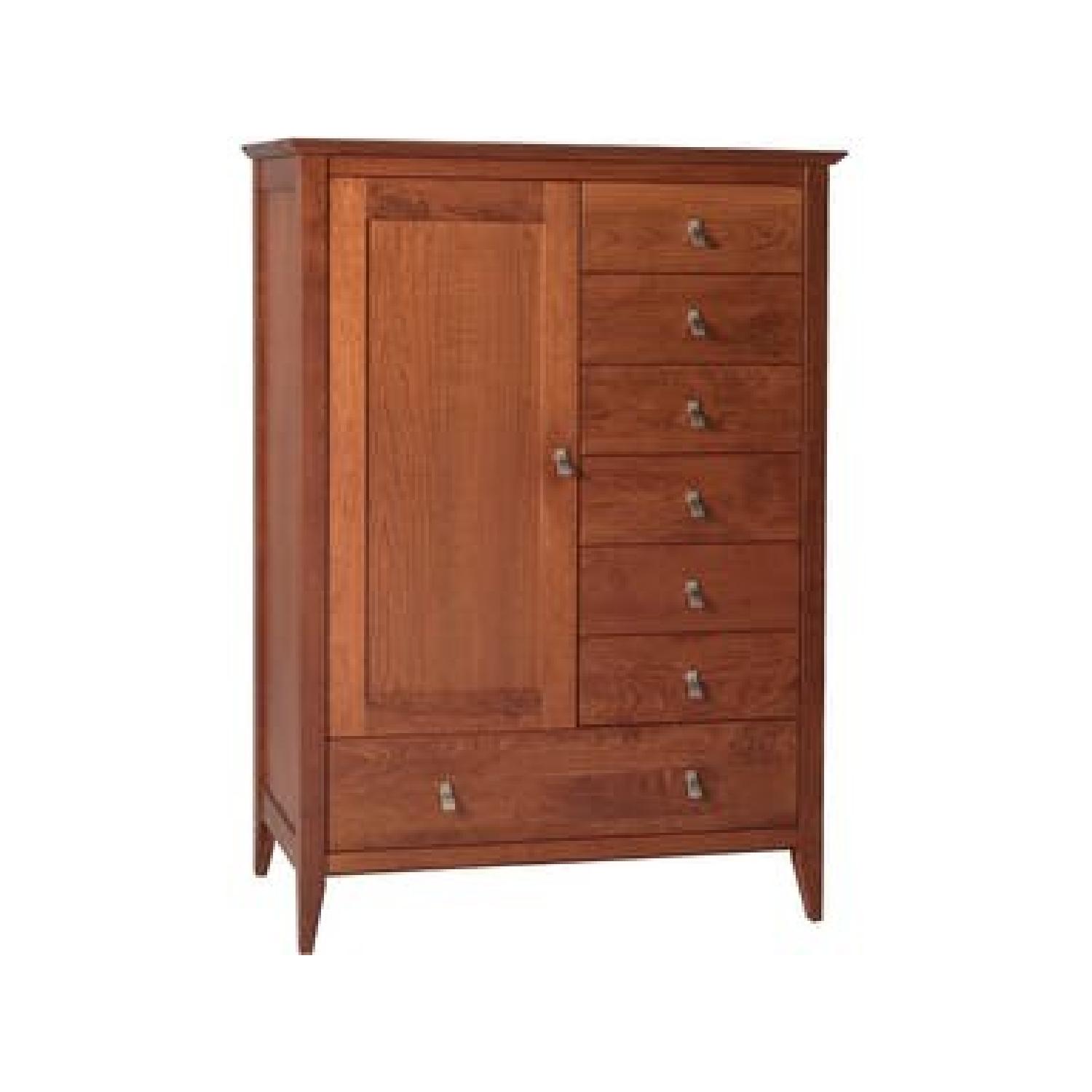Matrix Handcrafted 5 Piece Queen Poster Platform Bedroom Set - image-10
