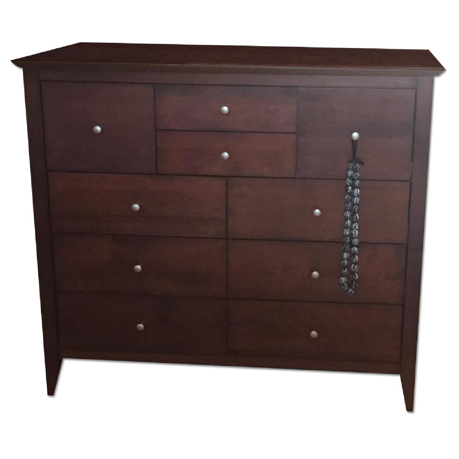 Matrix Handcrafted 5 Piece Queen Poster Platform Bedroom Set - image-12