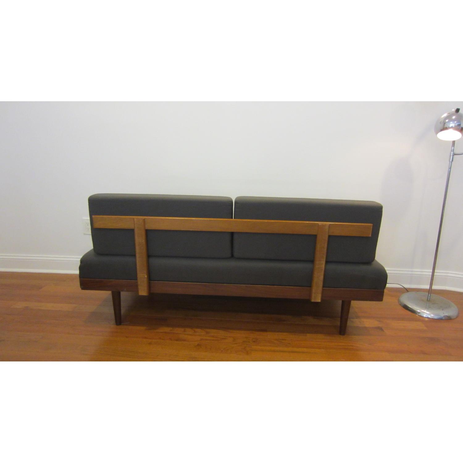Mid-Century Sofa w/ Floating End Tables - image-6