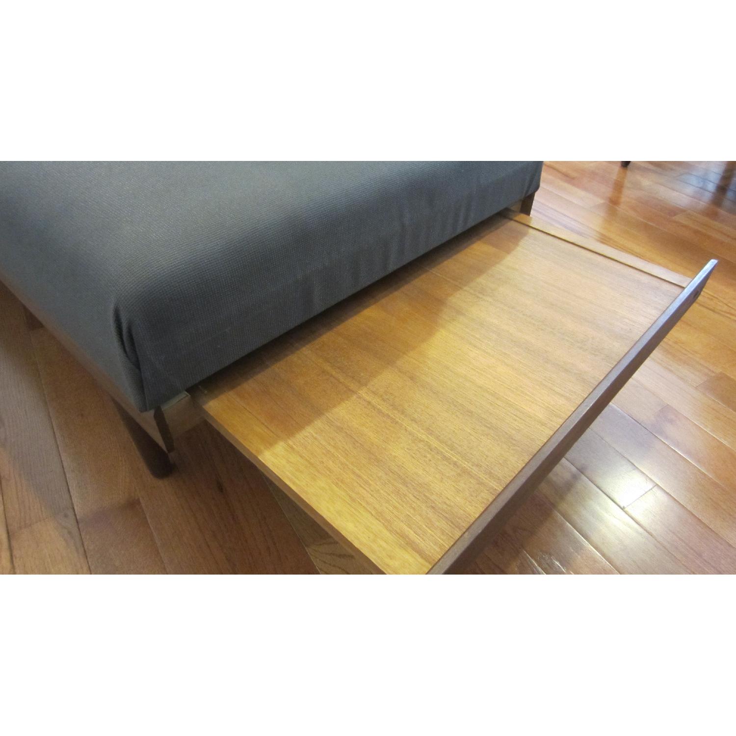Mid-Century Sofa w/ Floating End Tables - image-8